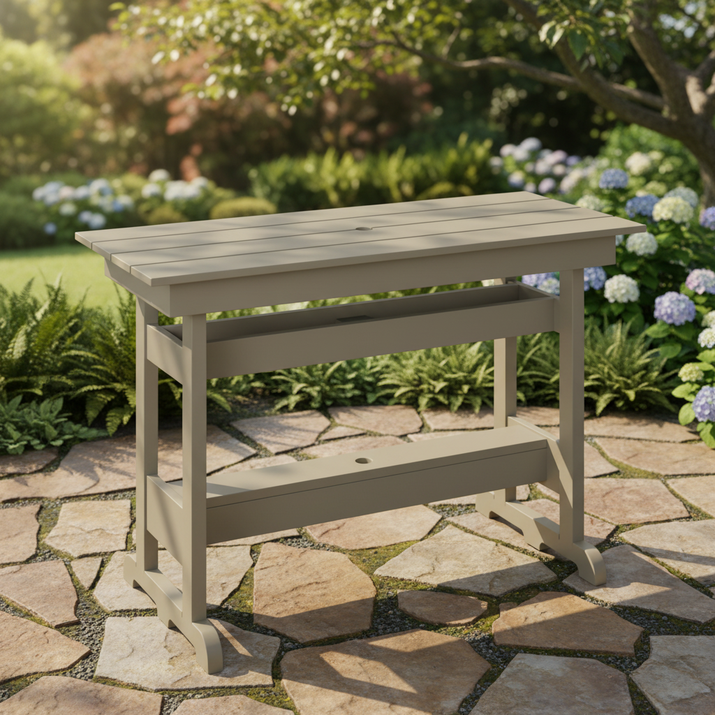 DuraWeather Poly BAR TABLE
