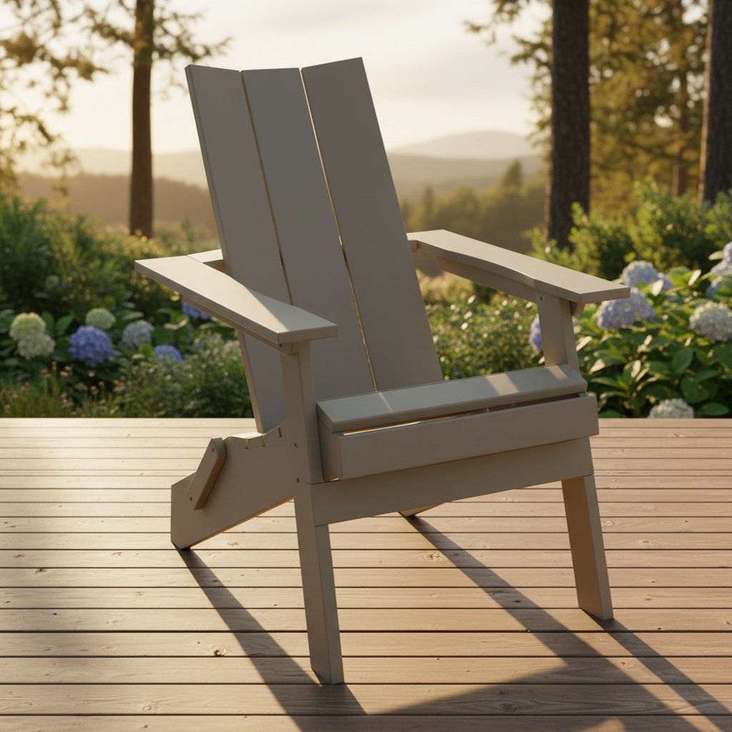 DuraWeather Poly MODERN FOLDING ADIRONDACK