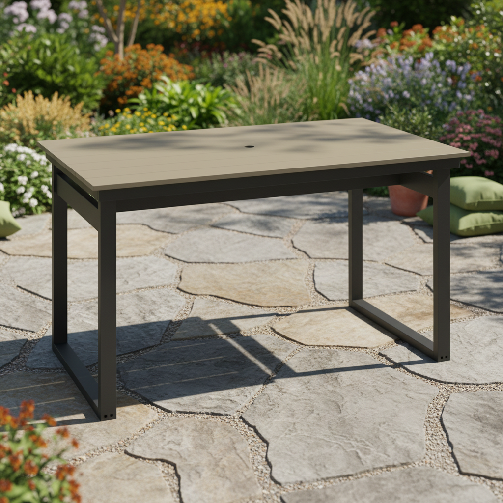 DuraWeather Poly MODERN 38 x 64 TABLE