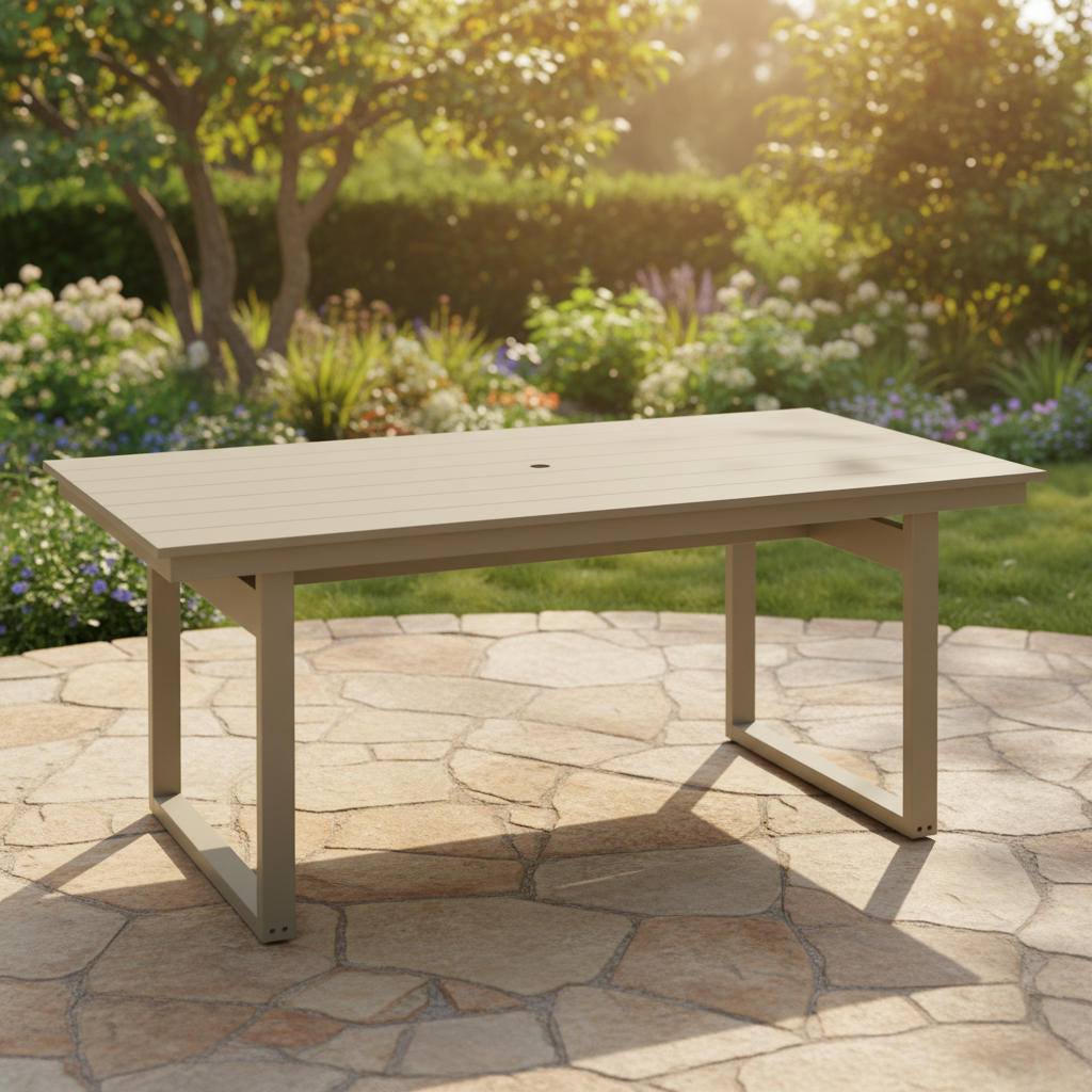 DuraWeather Poly MODERN 38 x 74 TABLE