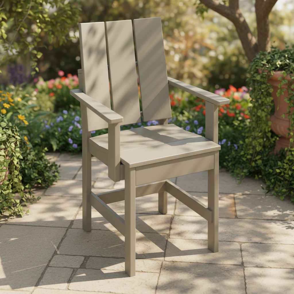 DuraWeather Poly MODERN DINING CHAIR