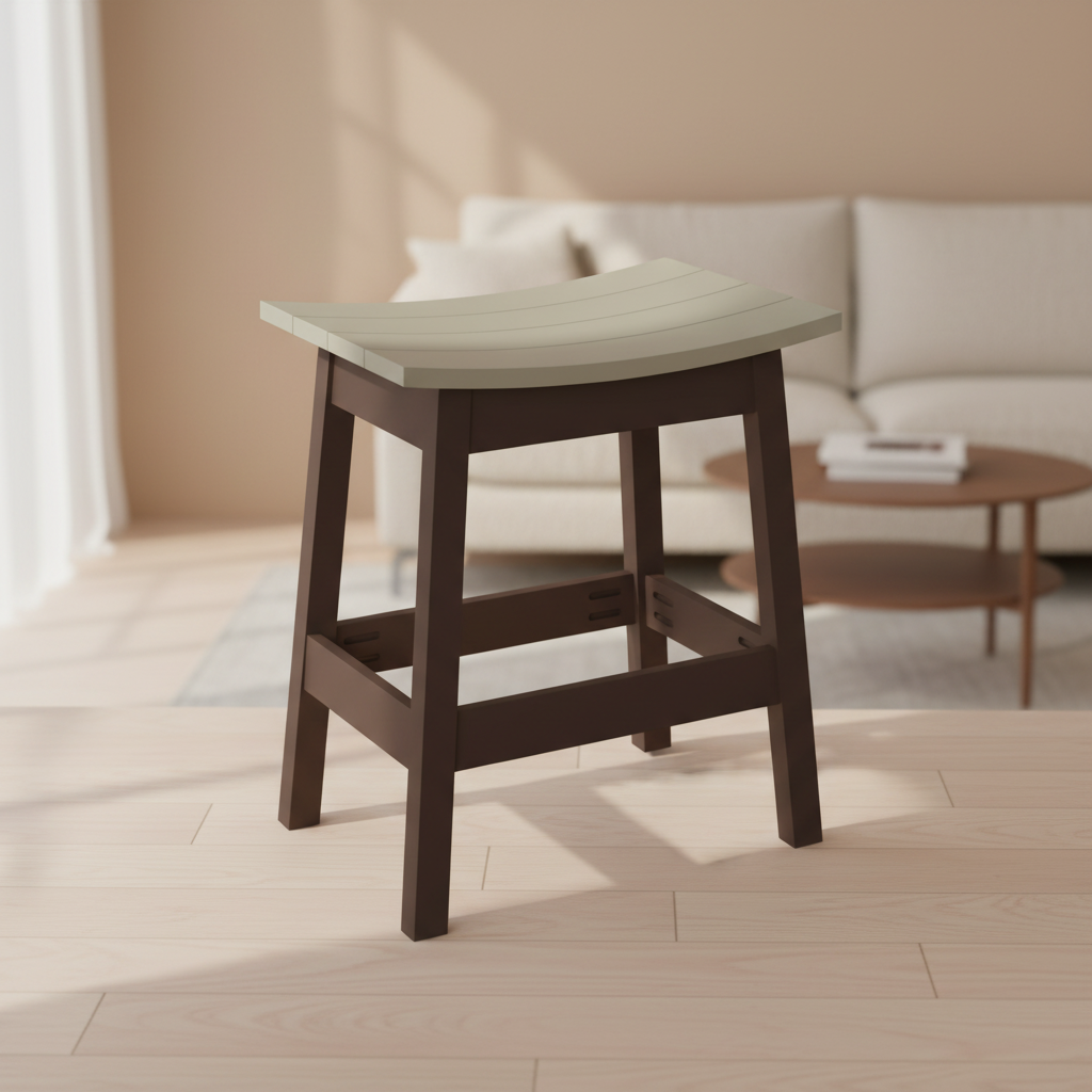 DuraWeather Poly SADDLE STOOL