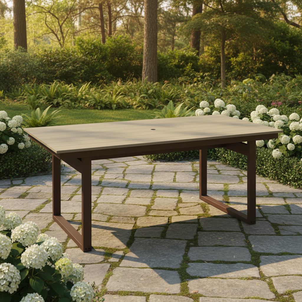 DuraWeather Poly MODERN 38 x 74 TABLE