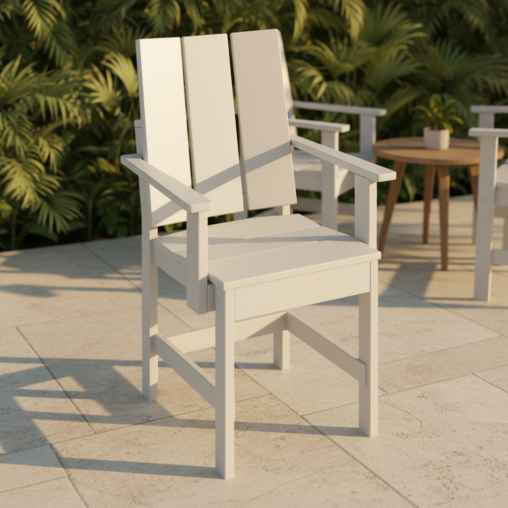 DuraWeather Poly MODERN DINING CHAIR