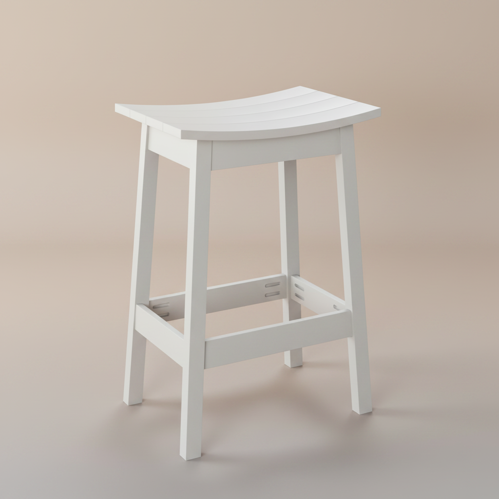 DuraWeather Poly SADDLE STOOL