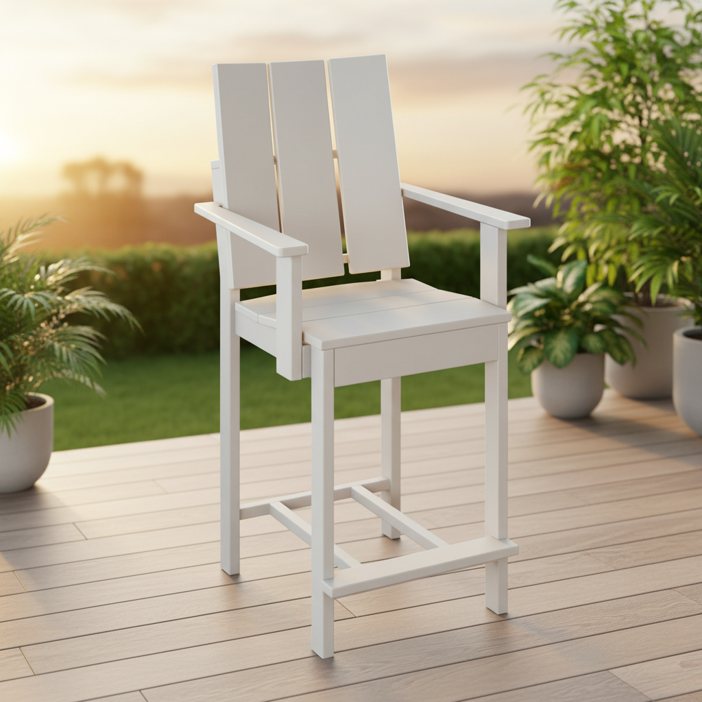 DuraWeather Poly MODERN DINING CHAIR