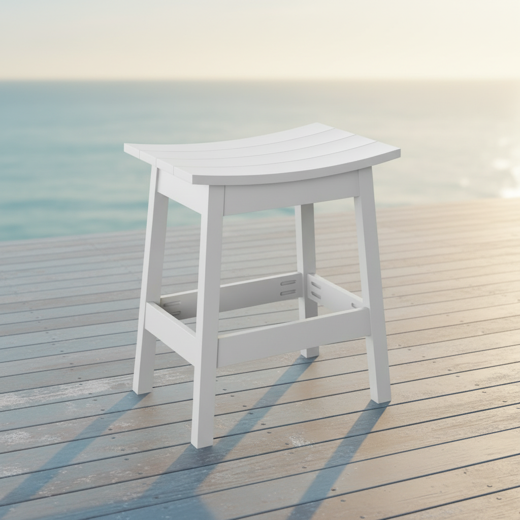DuraWeather Poly SADDLE STOOL