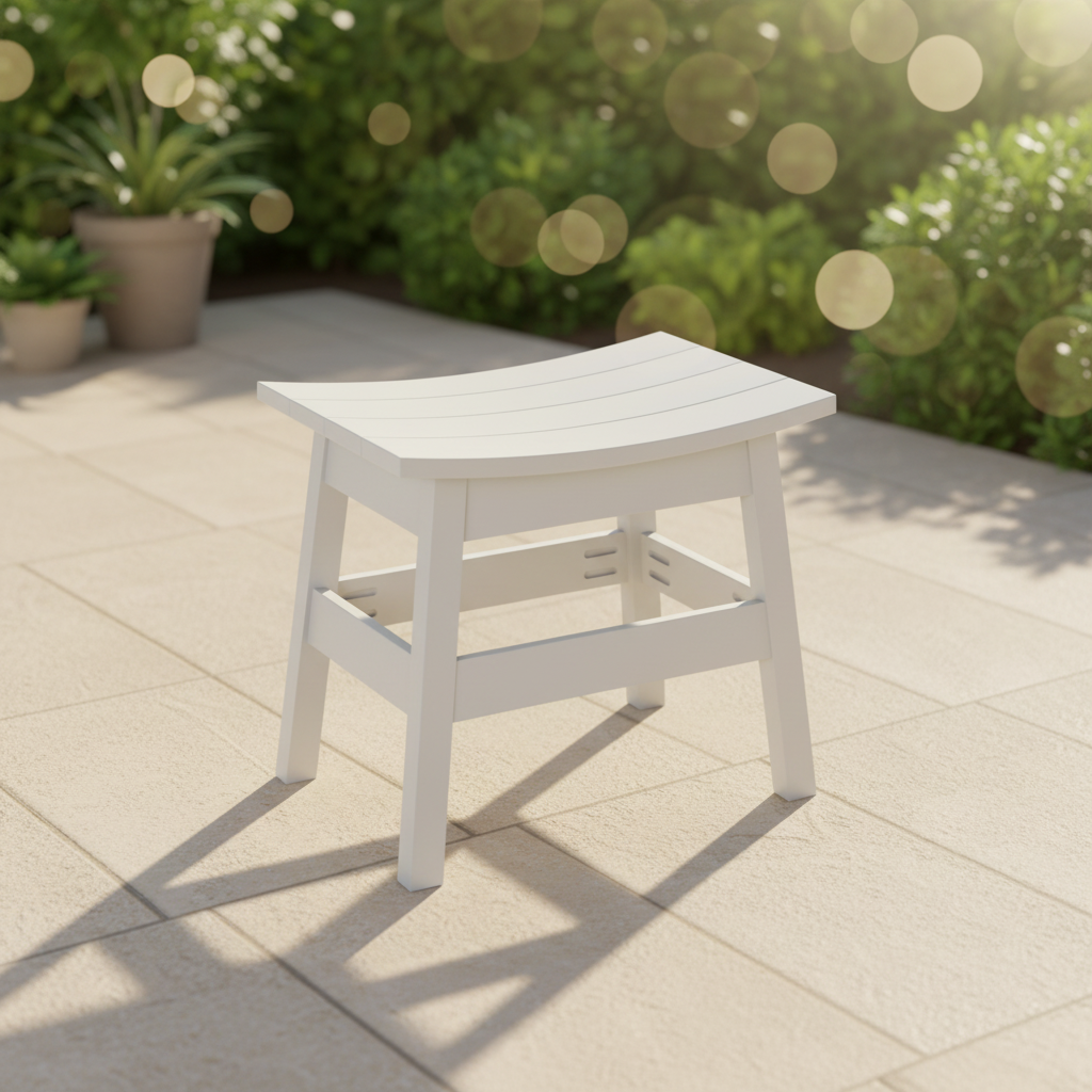 DuraWeather Poly SADDLE STOOL