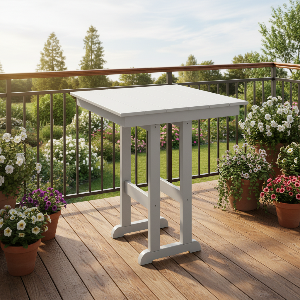 DuraWeather Poly 33 SQUARE TABLE