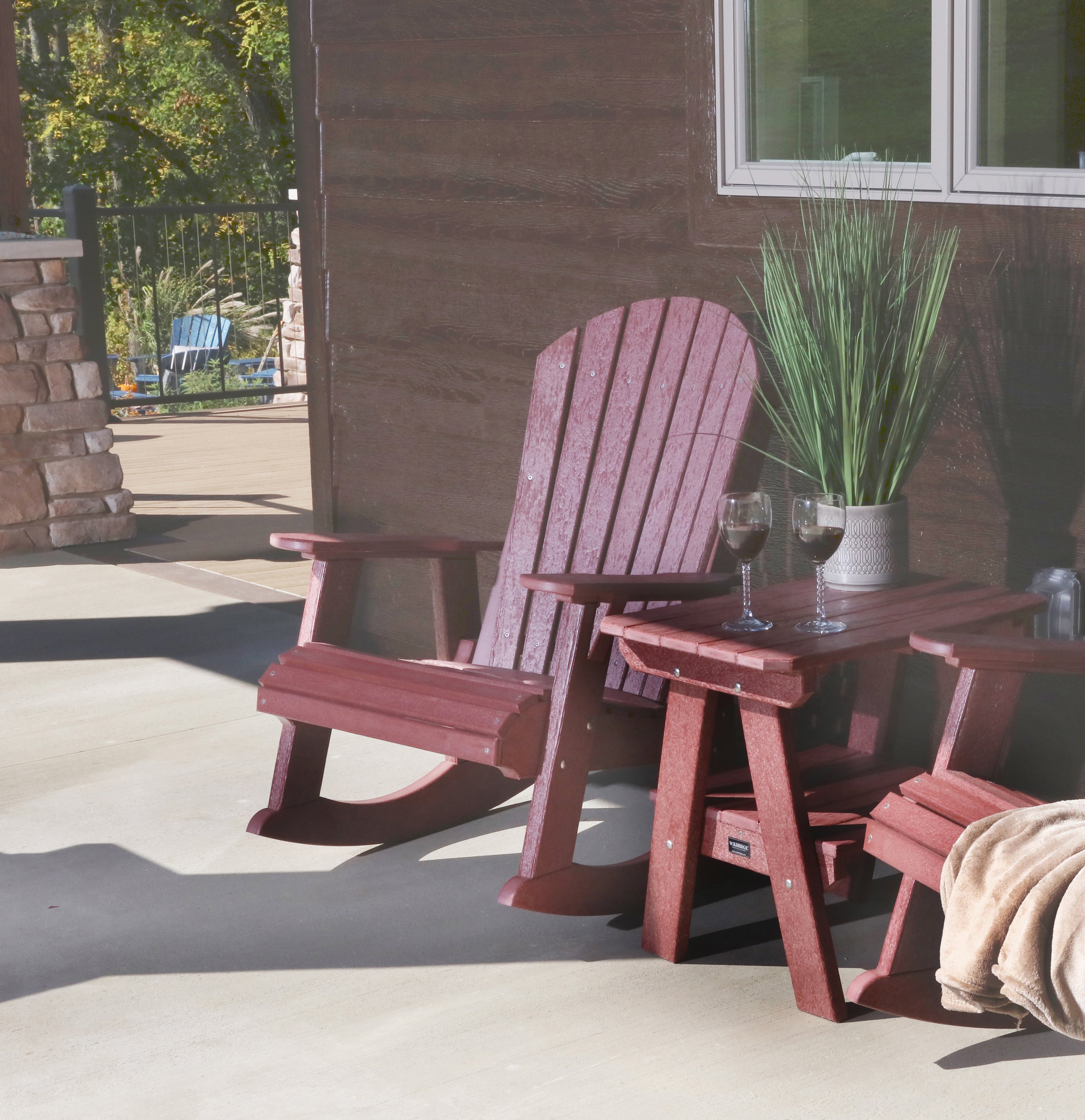 Adirondack Porch Rocker