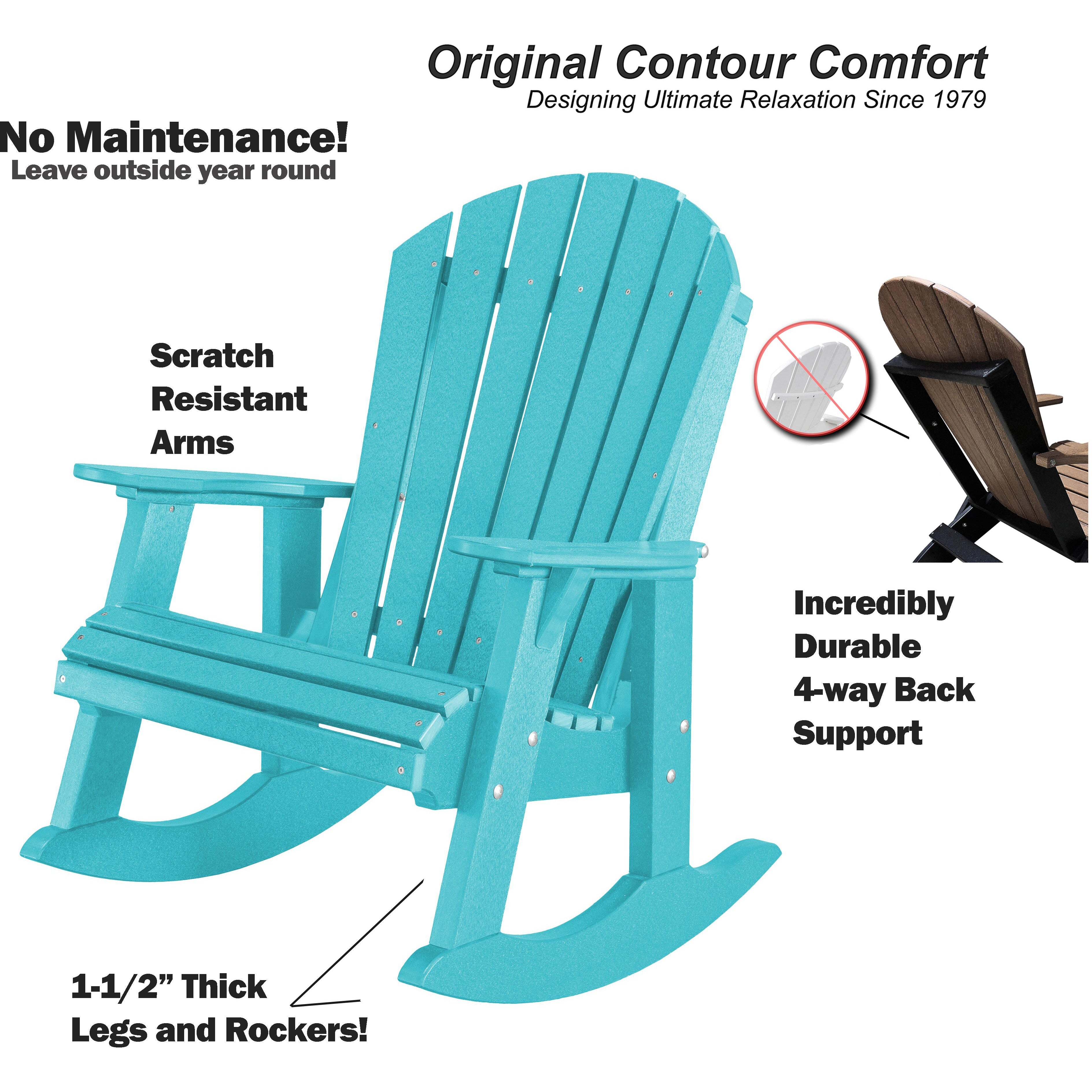 Adirondack Porch Rocker