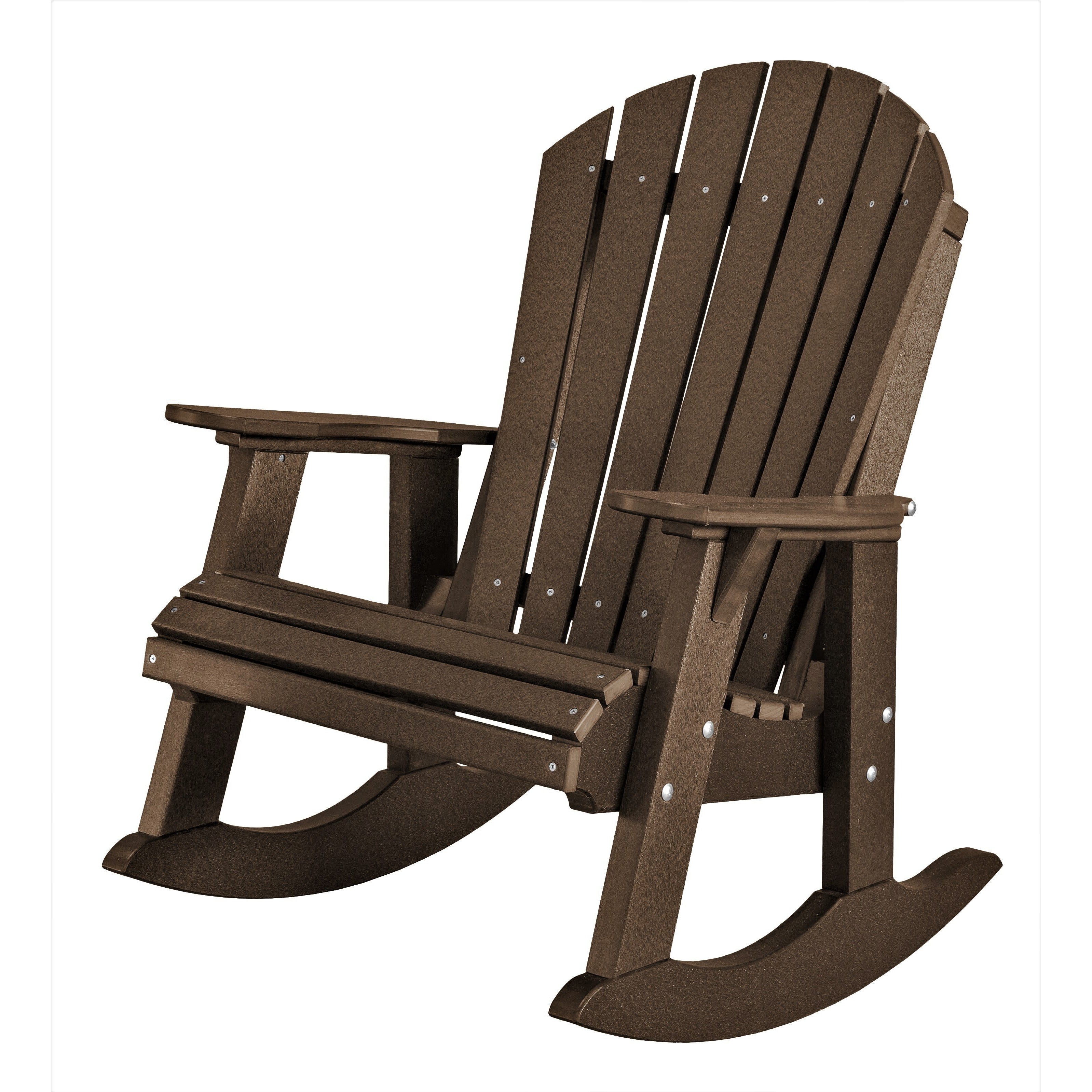 Adirondack Porch Rockers with Two Tier End Table