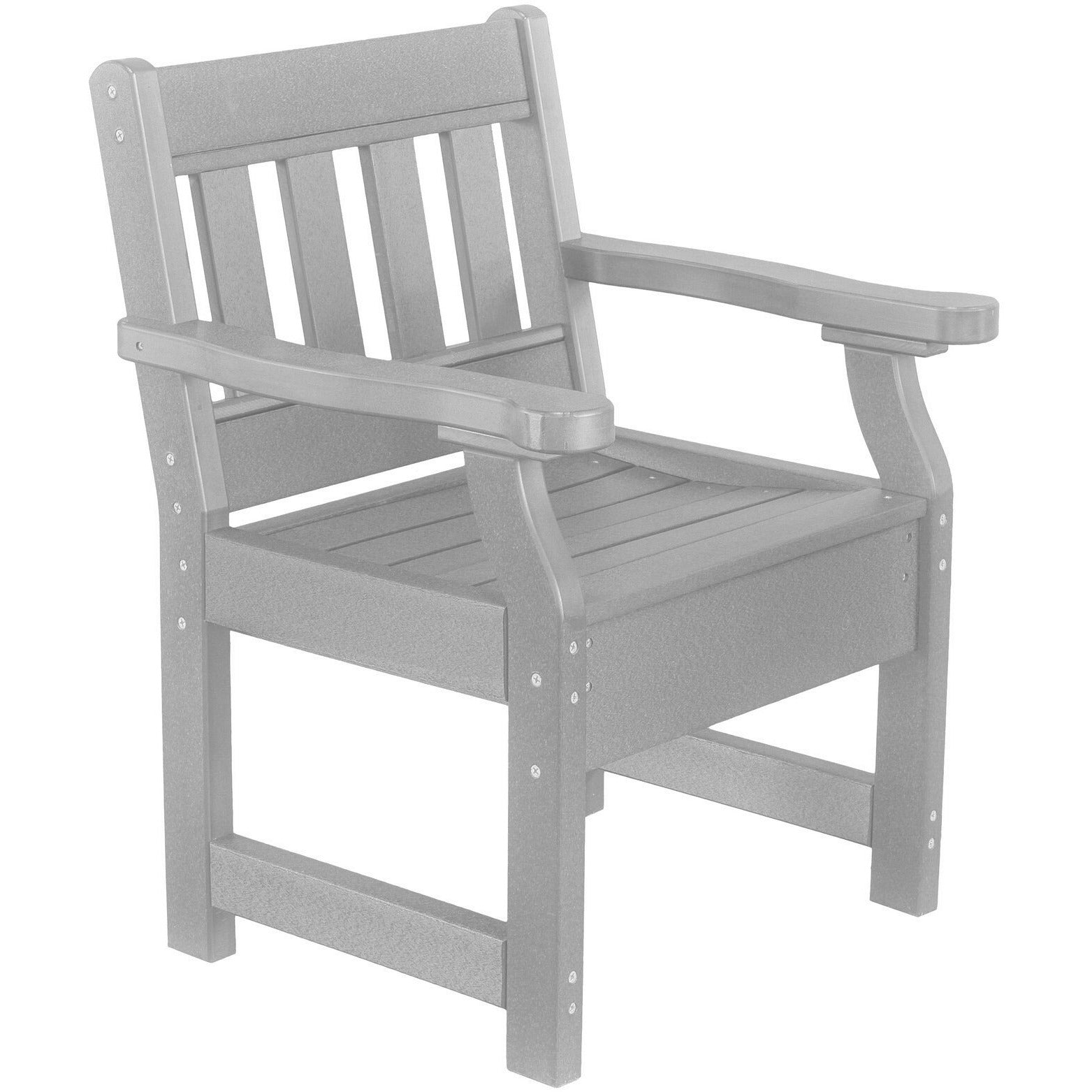 DURAWEATHER POLY ENGLISH GARDEN MISSION Deck Chair