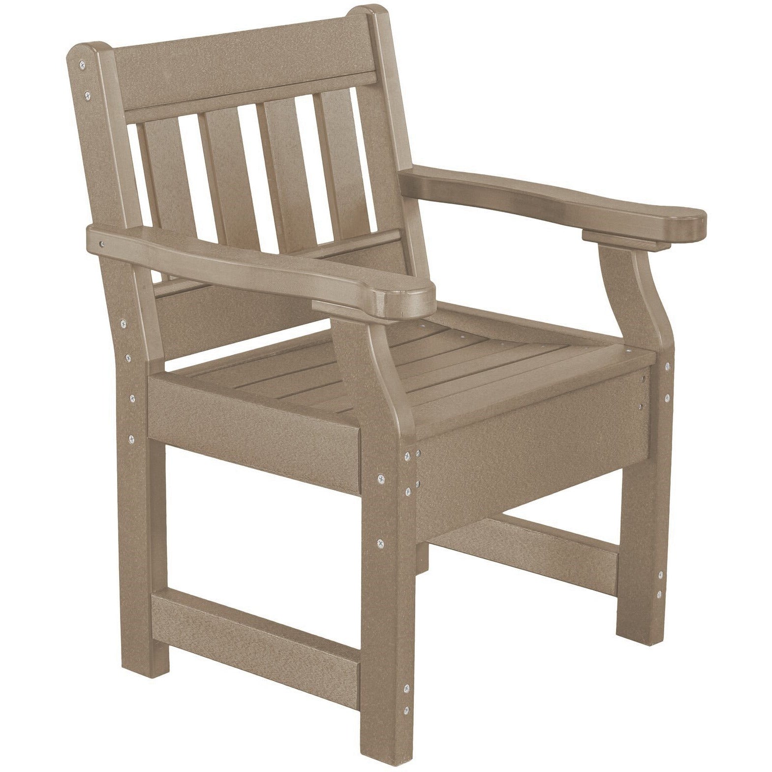 DURAWEATHER POLY ENGLISH GARDEN MISSION Deck Chair