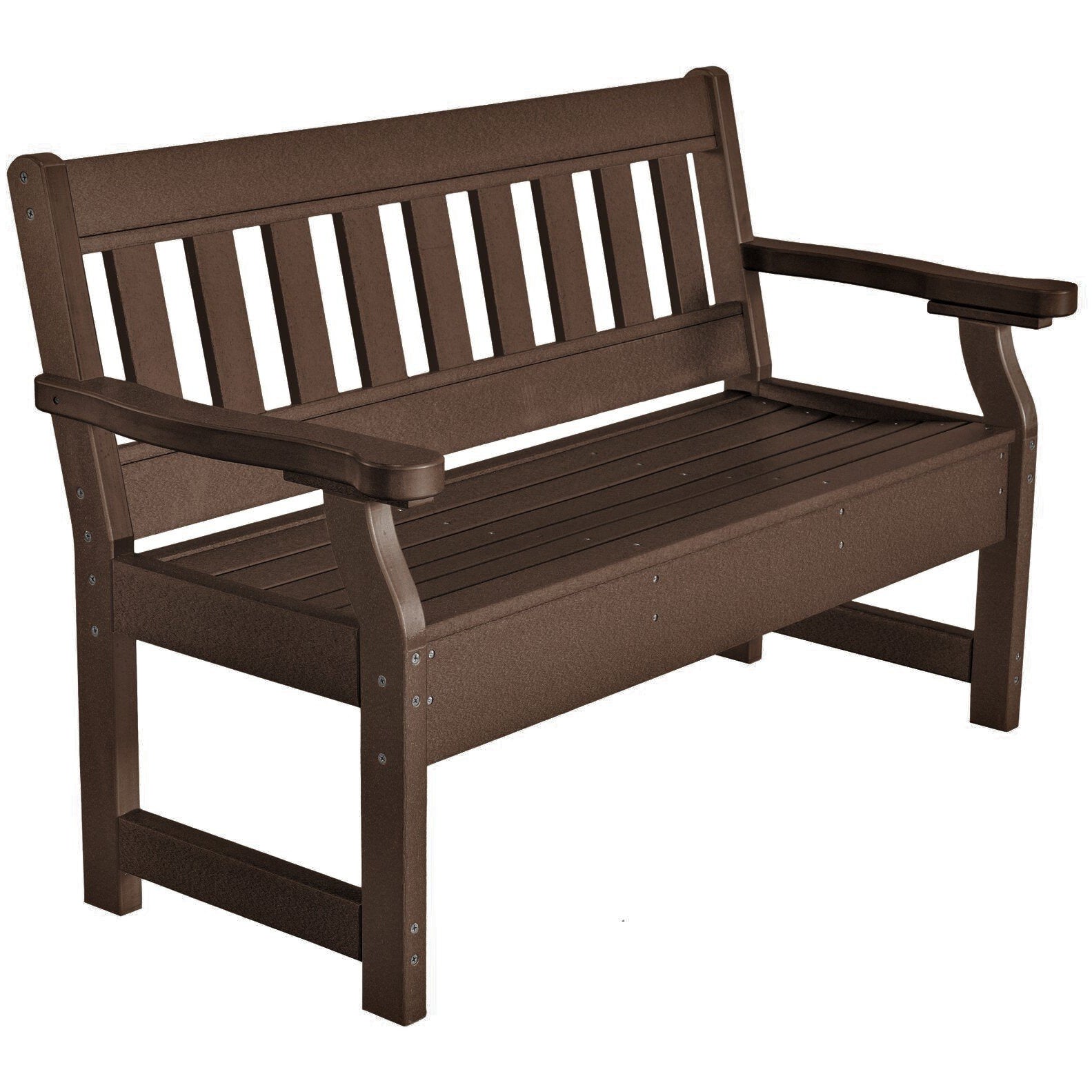 DuraWeather Poly ENGLISH Garden Mission Bench