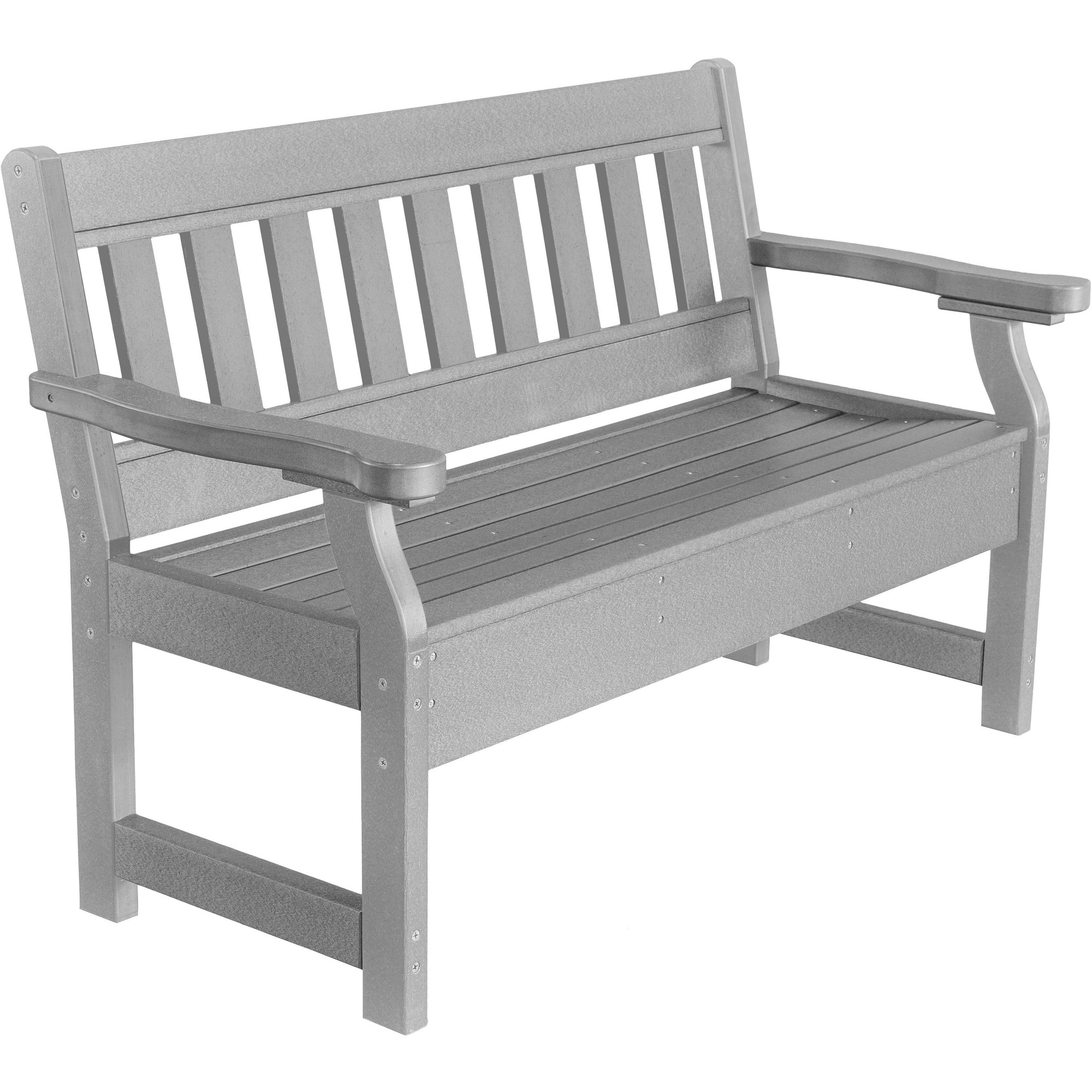 DuraWeather Poly ENGLISH Garden Mission Bench