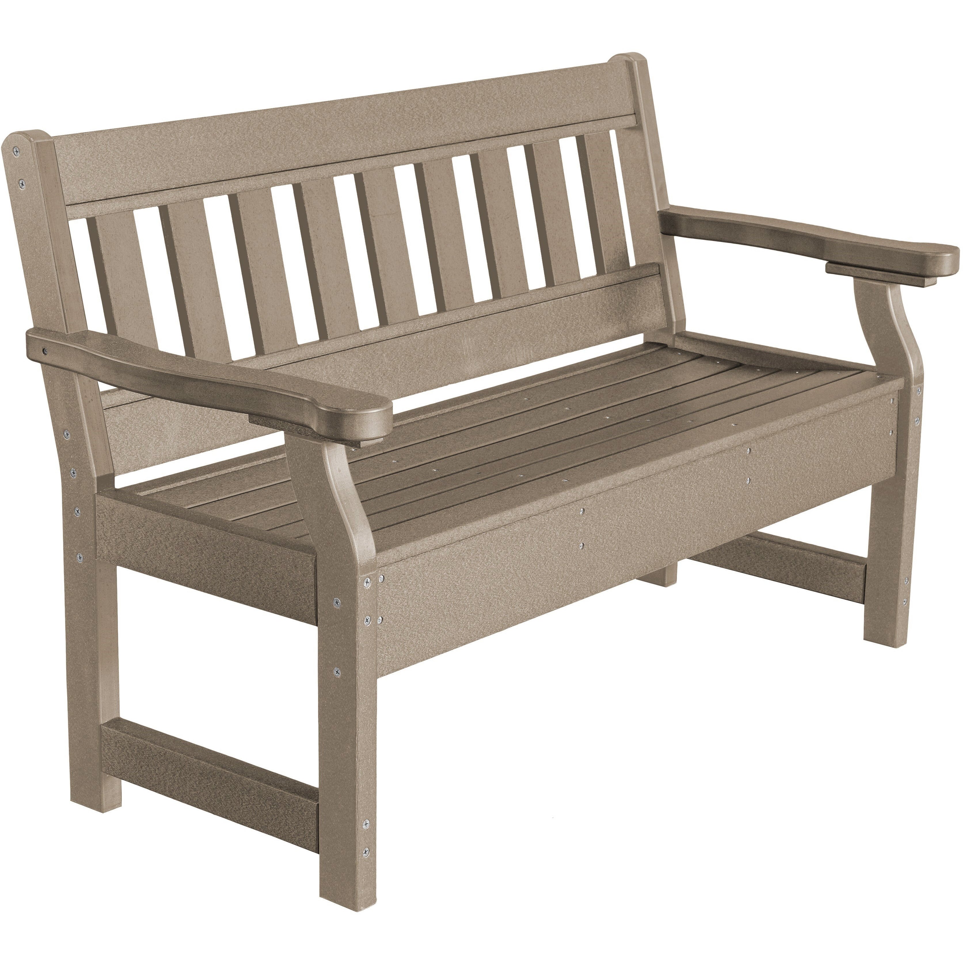 DuraWeather Poly ENGLISH Garden Mission Bench