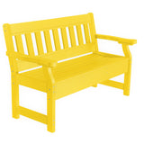 DuraWeather Poly ENGLISH Garden Mission Bench