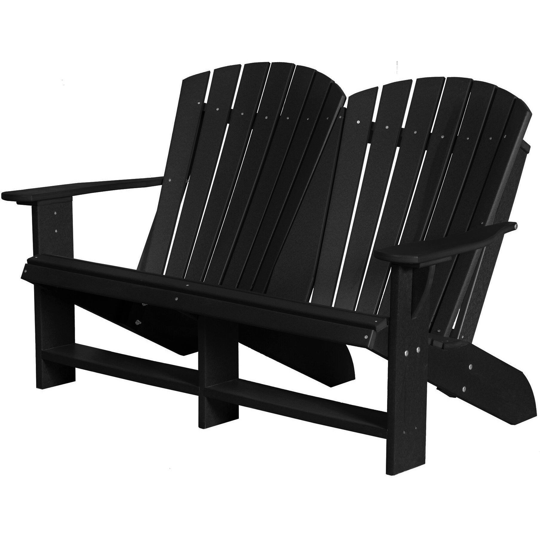 DURAWEATHER POLY® Classic Loveseat Adirondack Bench