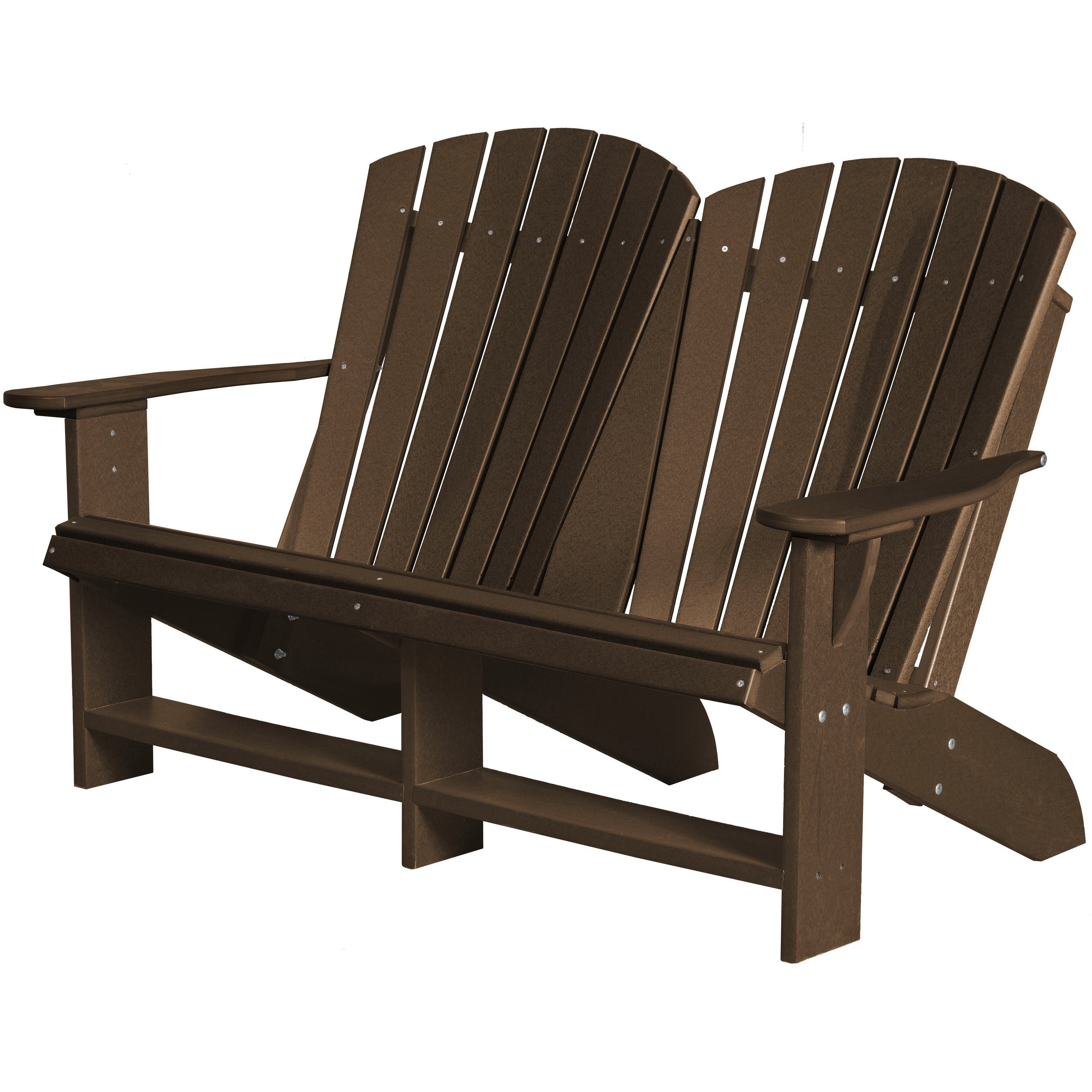 DURAWEATHER POLY® Classic Loveseat Adirondack Bench