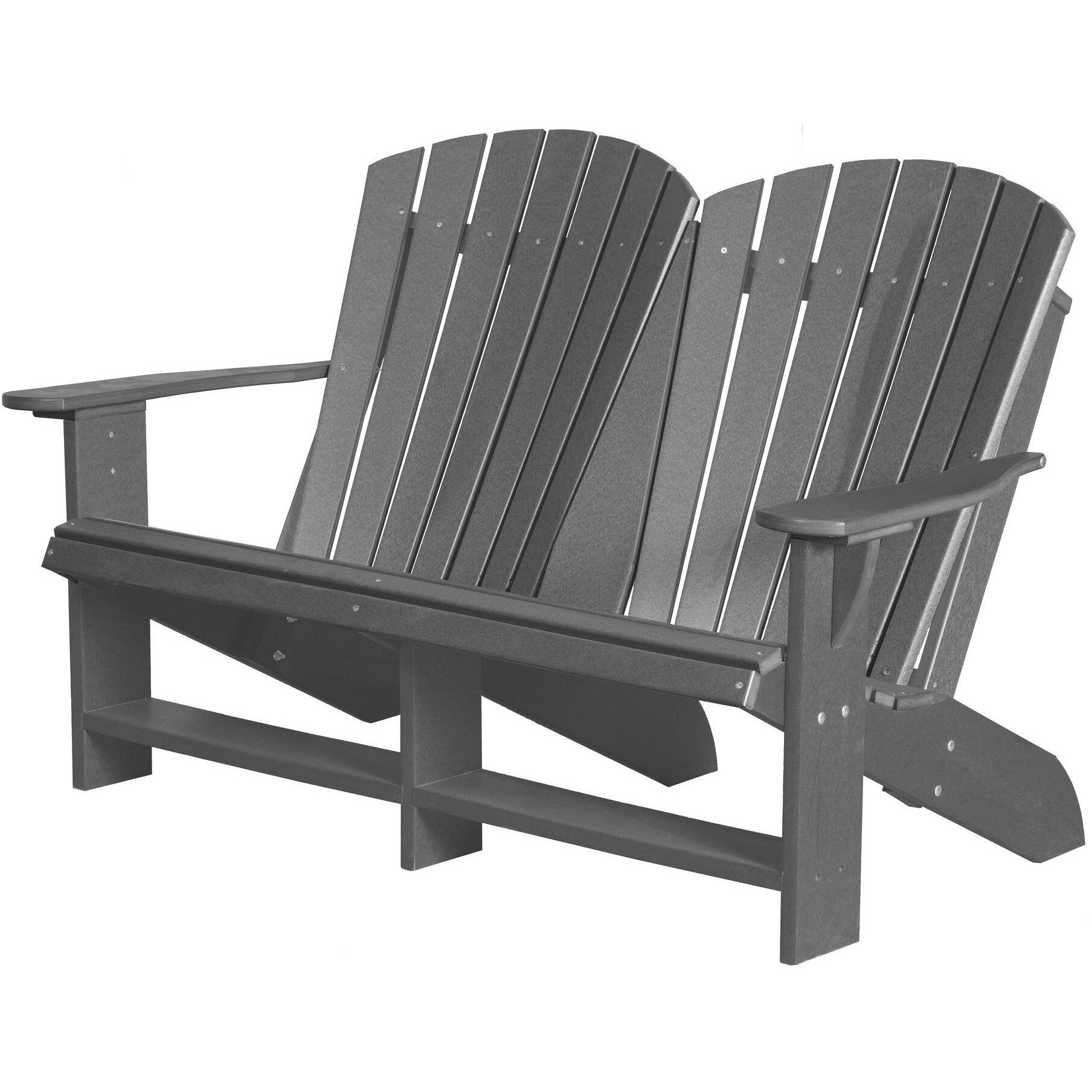 DURAWEATHER POLY® Classic Loveseat Adirondack Bench