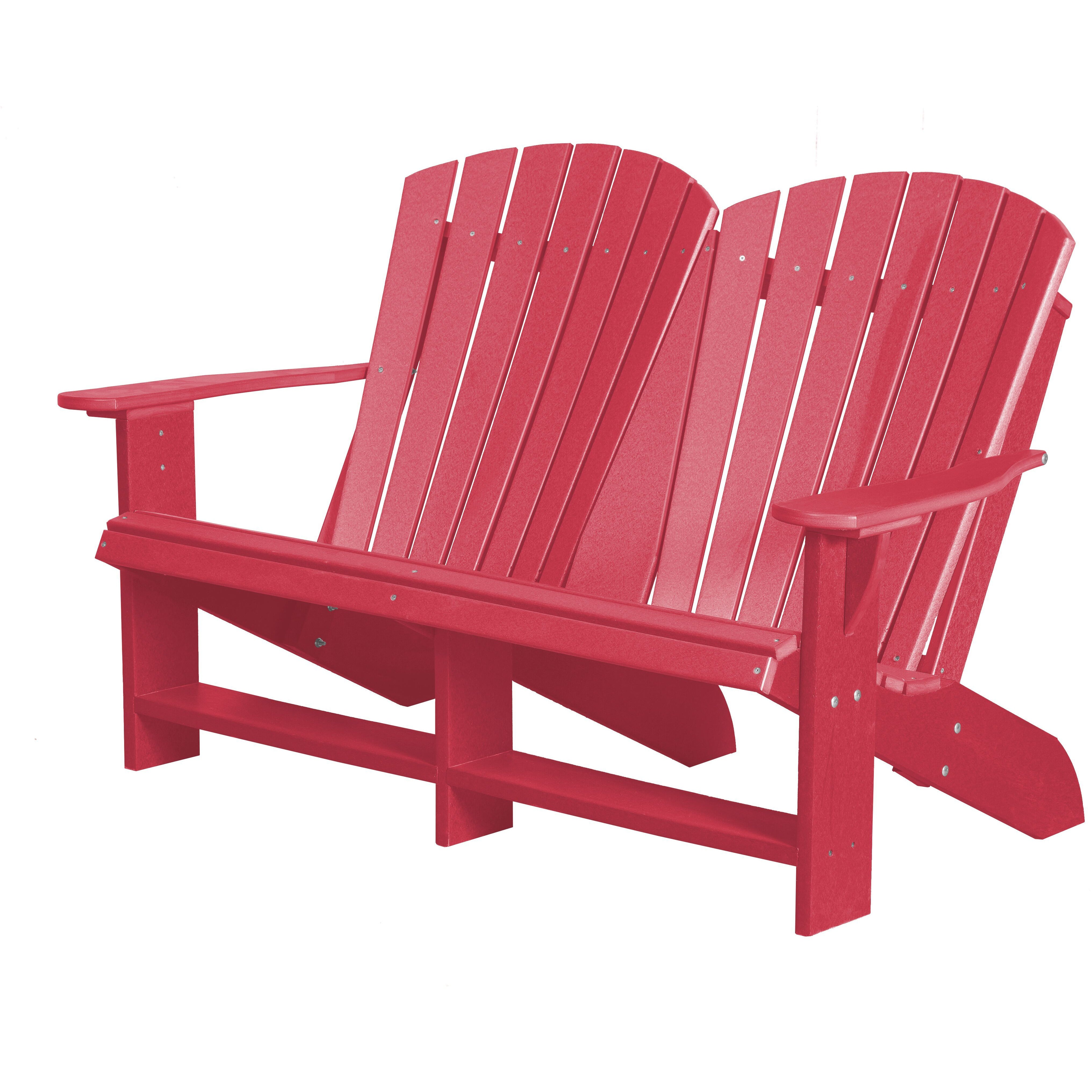 DURAWEATHER POLY® Classic Loveseat Adirondack Bench