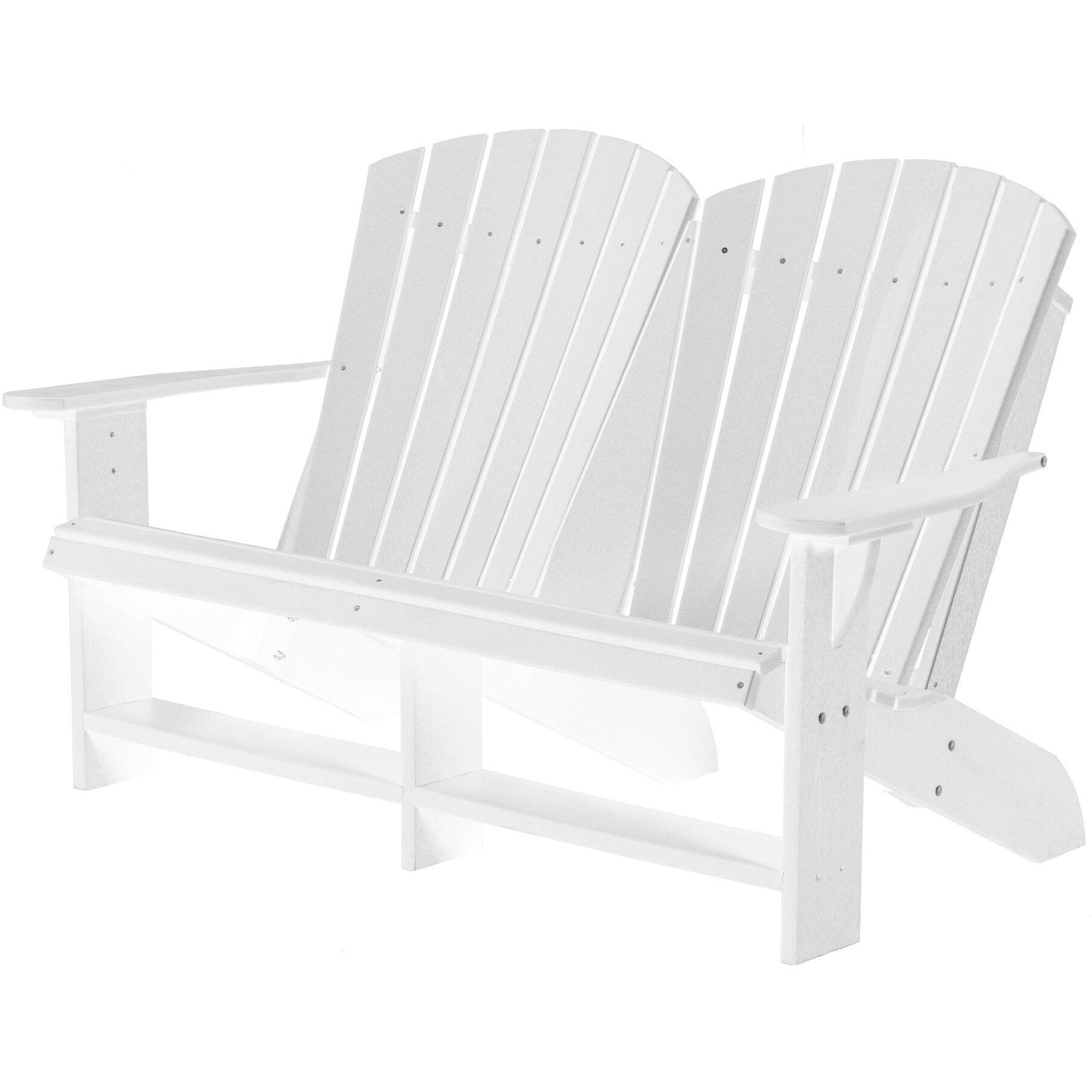 DURAWEATHER POLY® Classic Loveseat Adirondack Bench