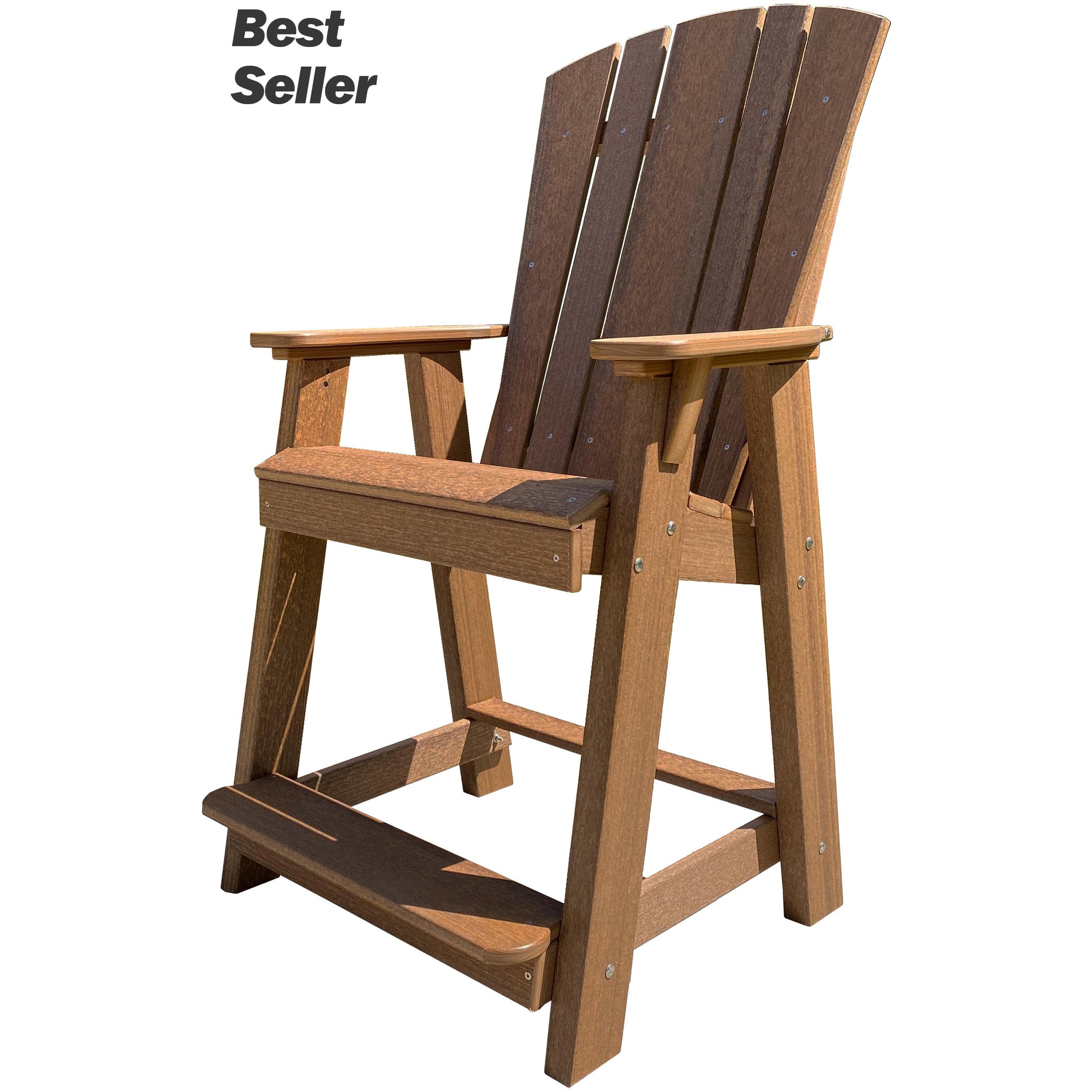 DURAWEATHER POLY® Plantation Adirondack Chair Counter Height