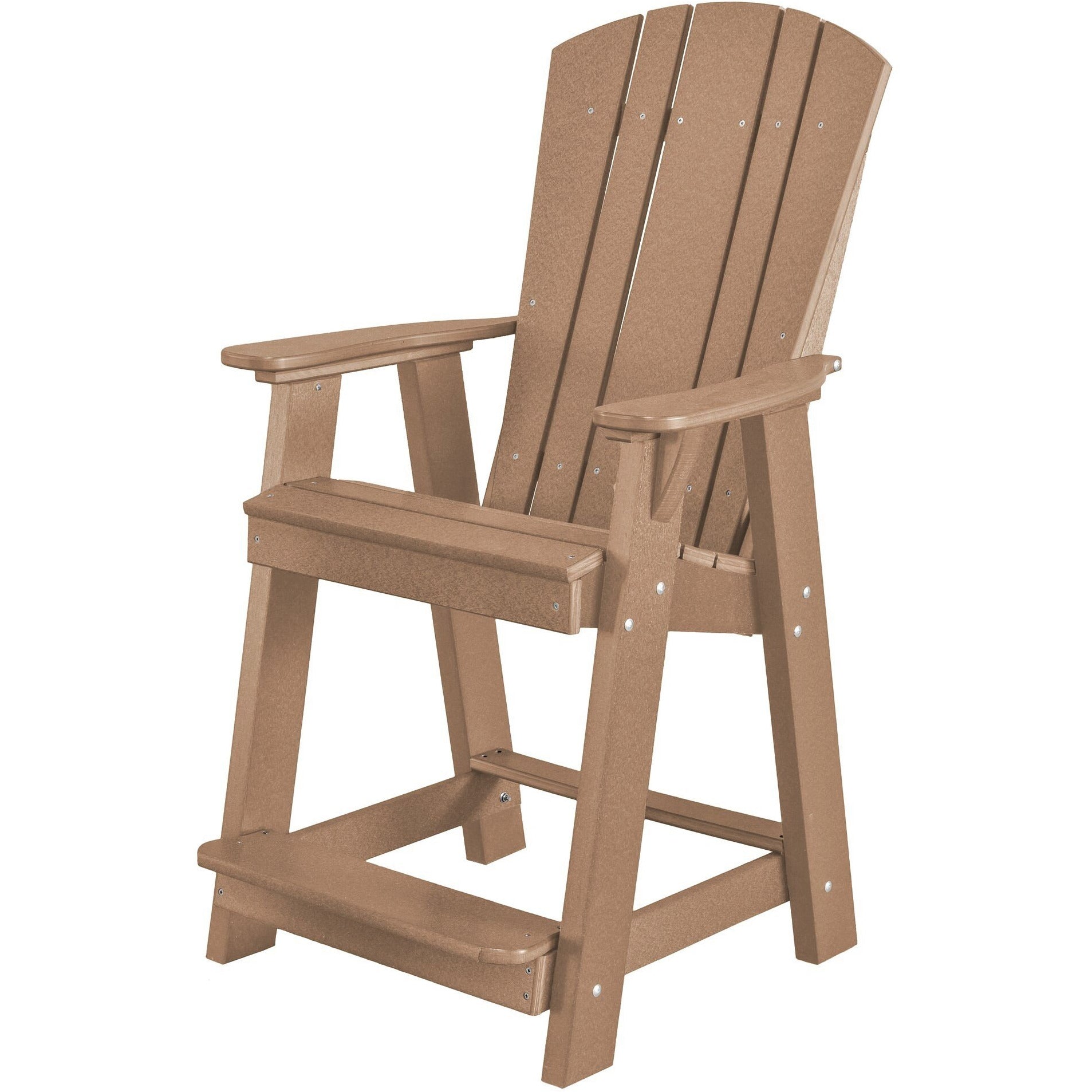 DURAWEATHER POLY® Set of 3 - Plantation Adirondack Chairs Counter Height