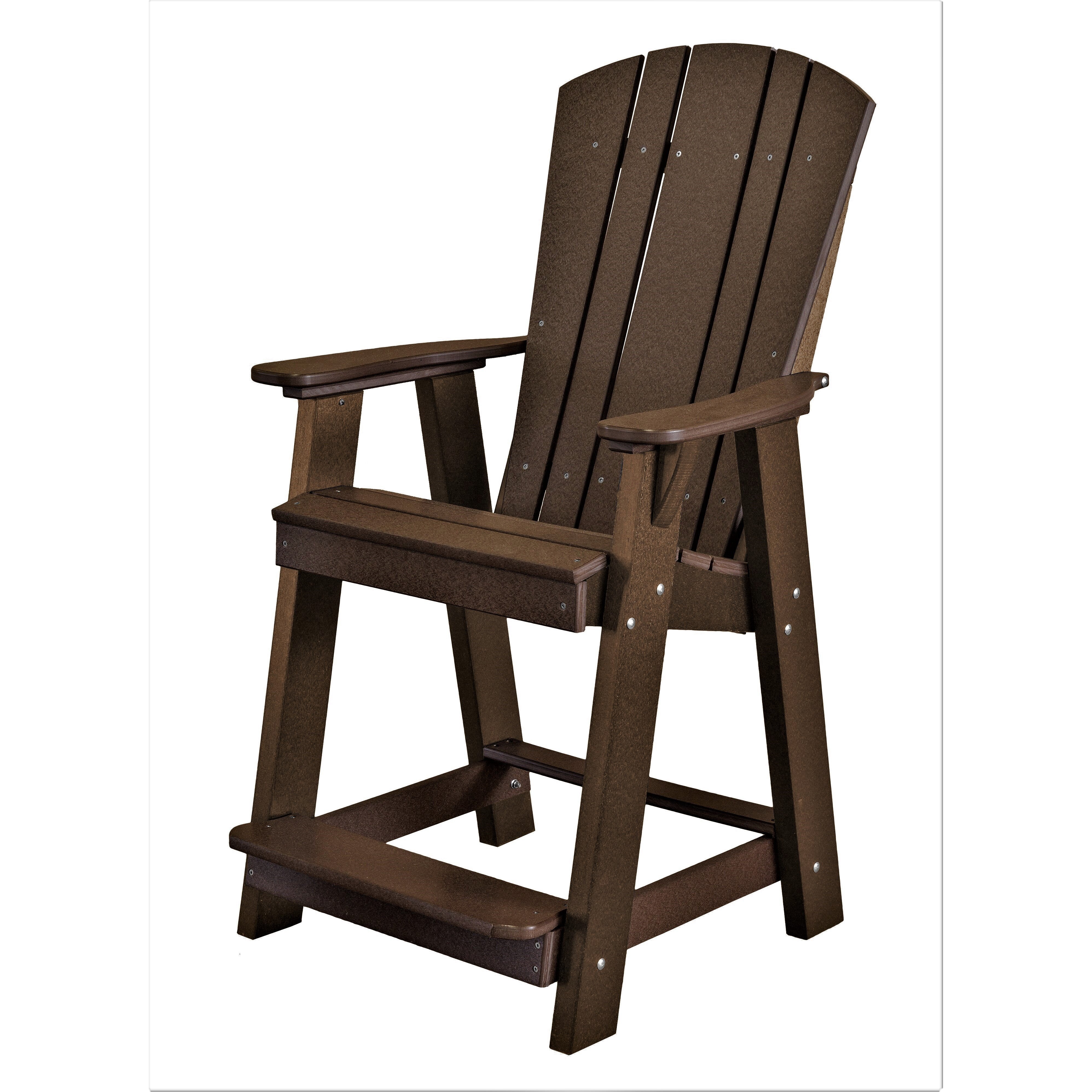 DURAWEATHER POLY® Plantation Adirondack Chair Counter Height