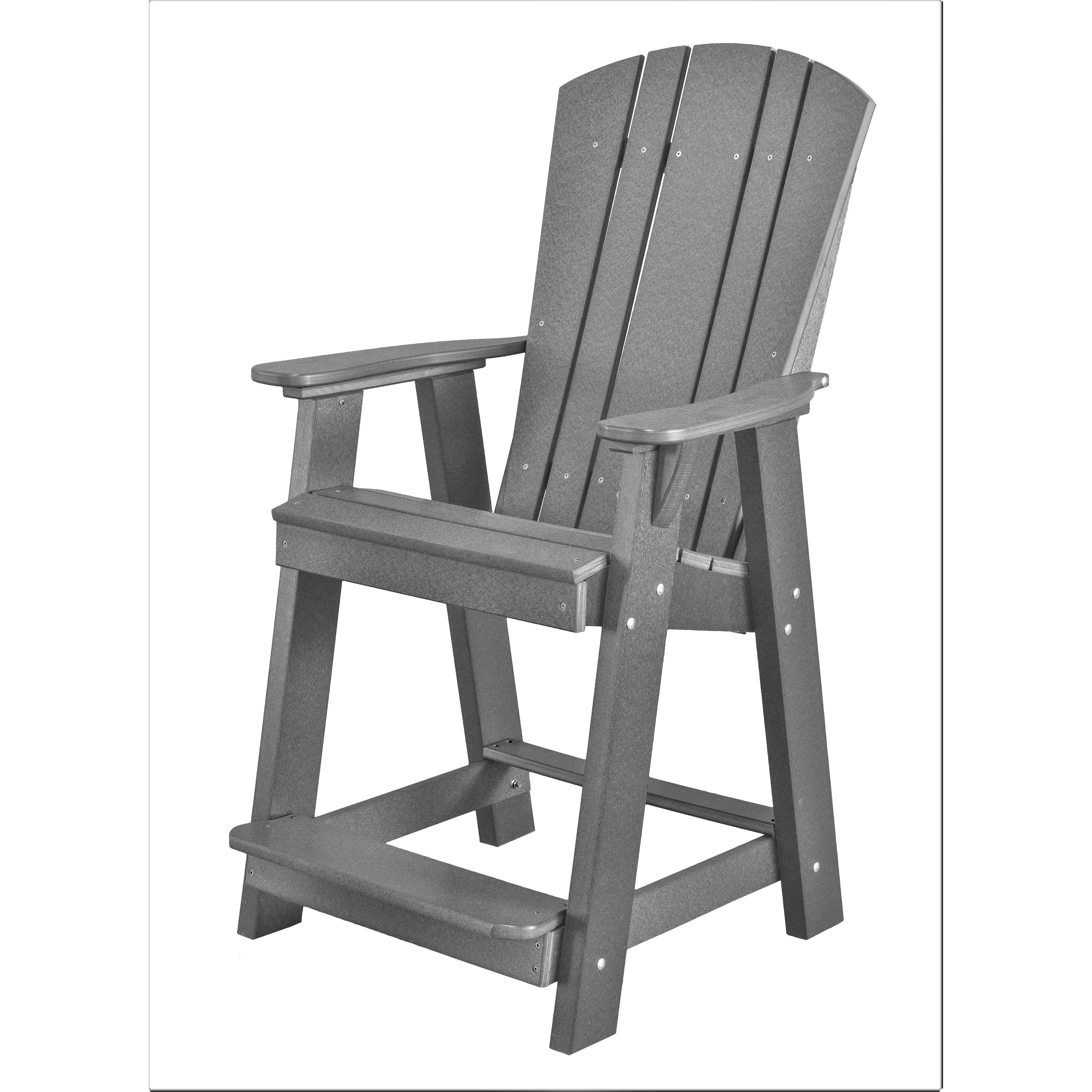 DURAWEATHER POLY® Plantation Adirondack Chair Counter Height