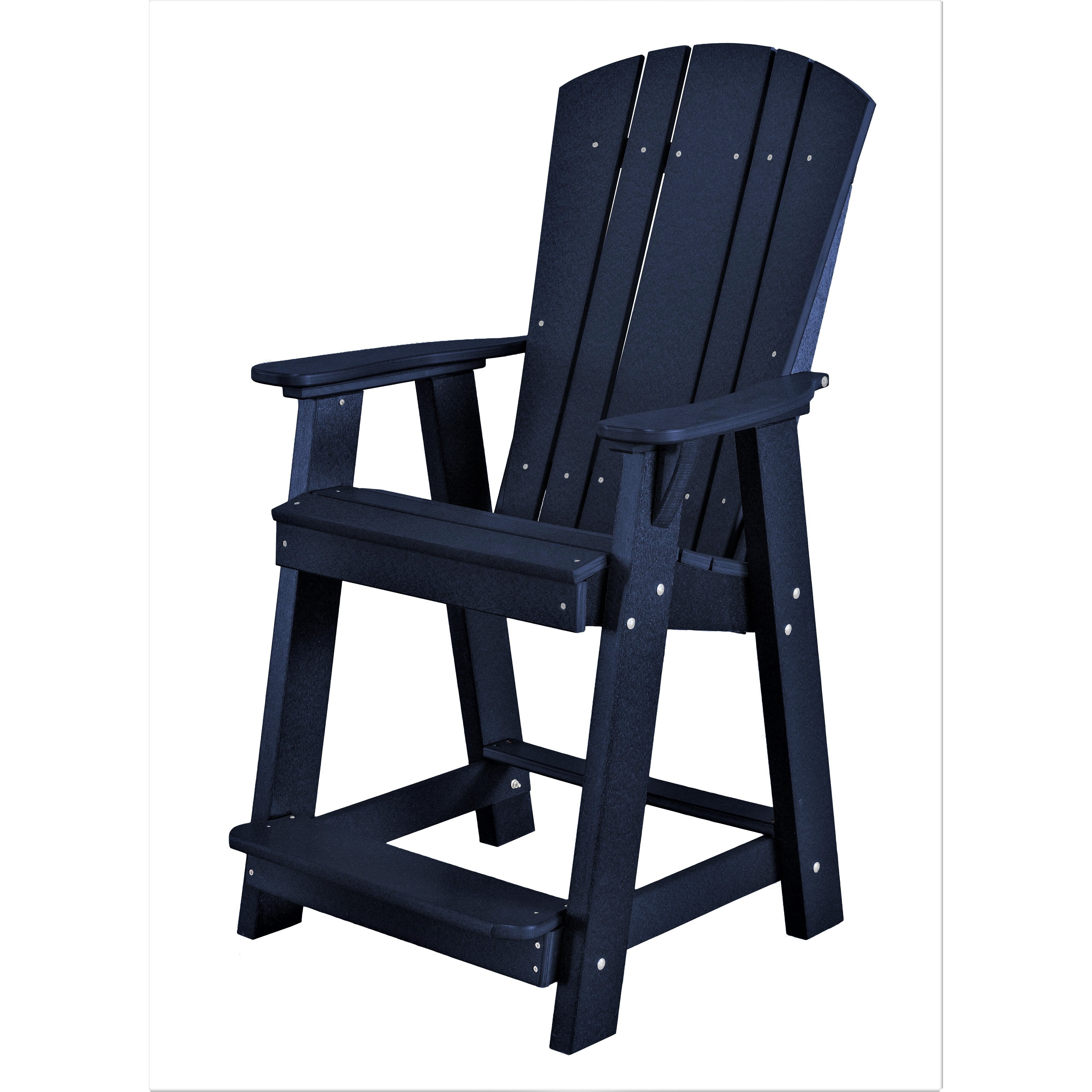 DURAWEATHER POLY® Plantation Adirondack Chair Counter Height