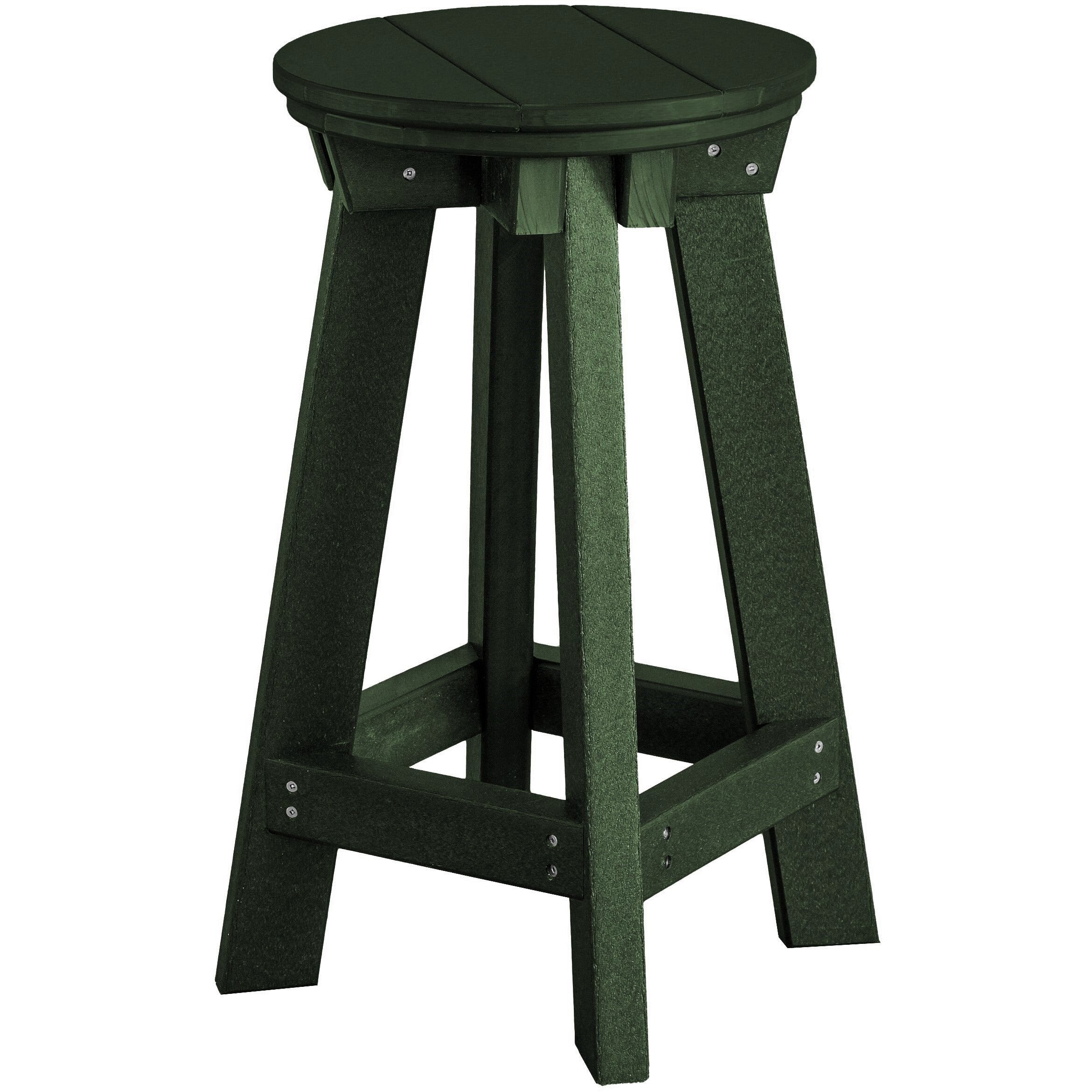 duraweather polywood outdoor patio furniture counter bar stool 