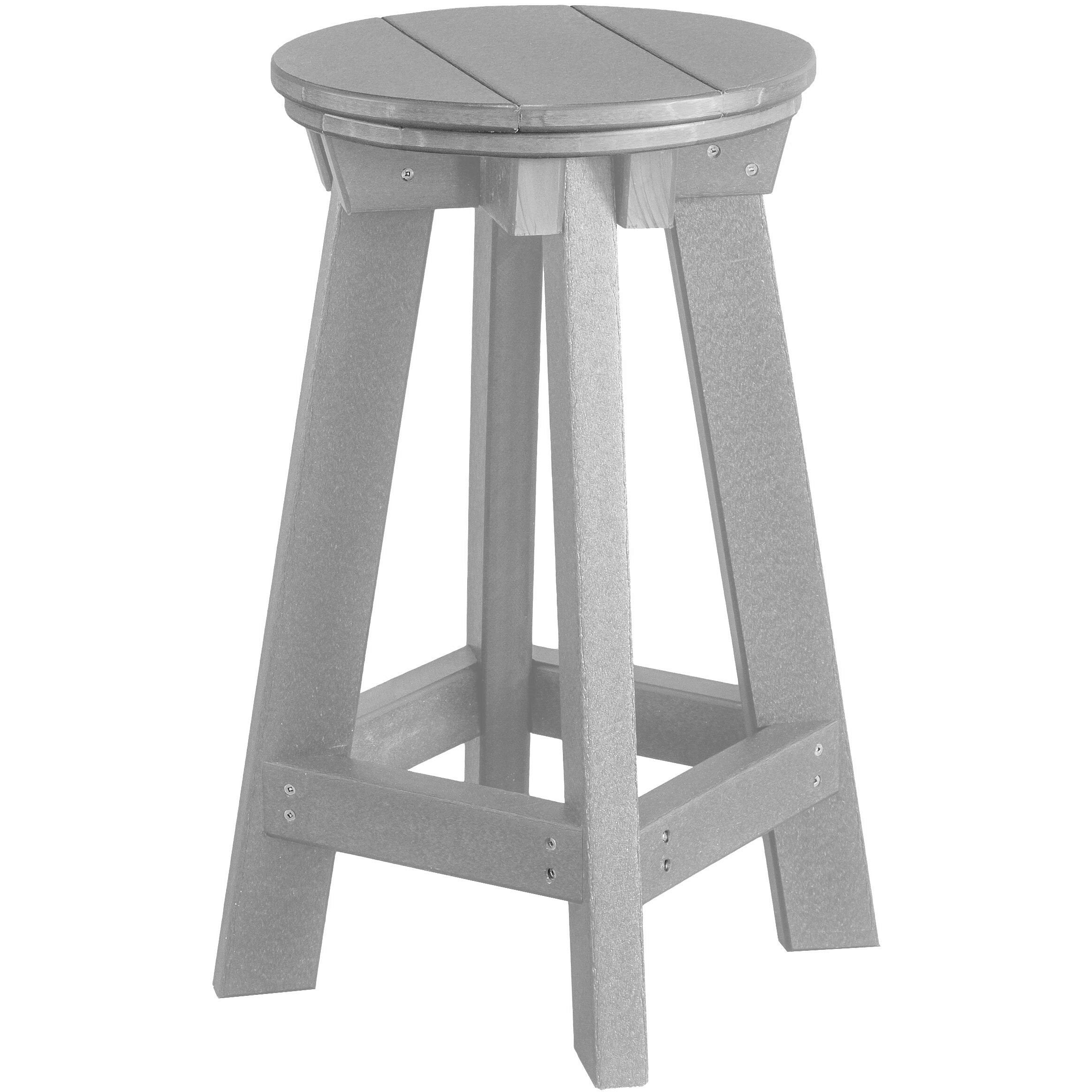 duraweather polywood outdoor patio furniture counter bar stool 