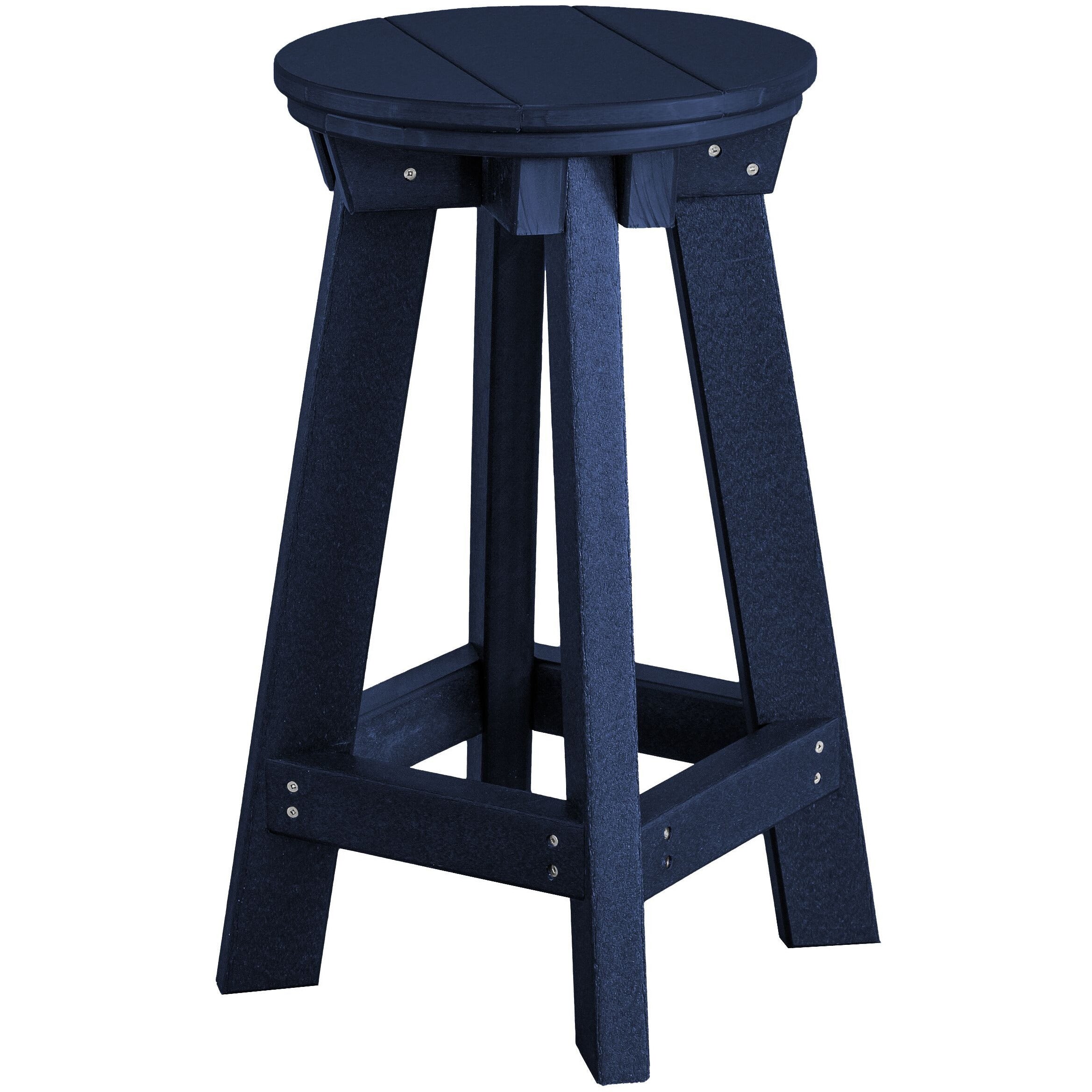 duraweather polywood outdoor patio furniture counter bar stool 