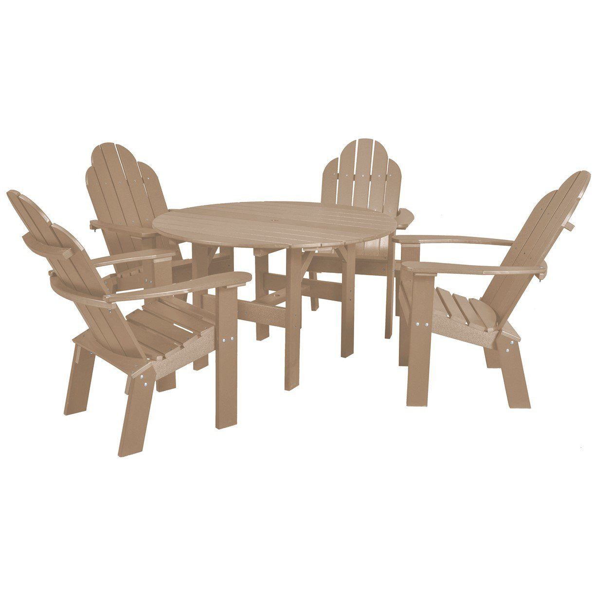 DURAWEATHER POLY® 5-Piece Traditional Dining Table Set