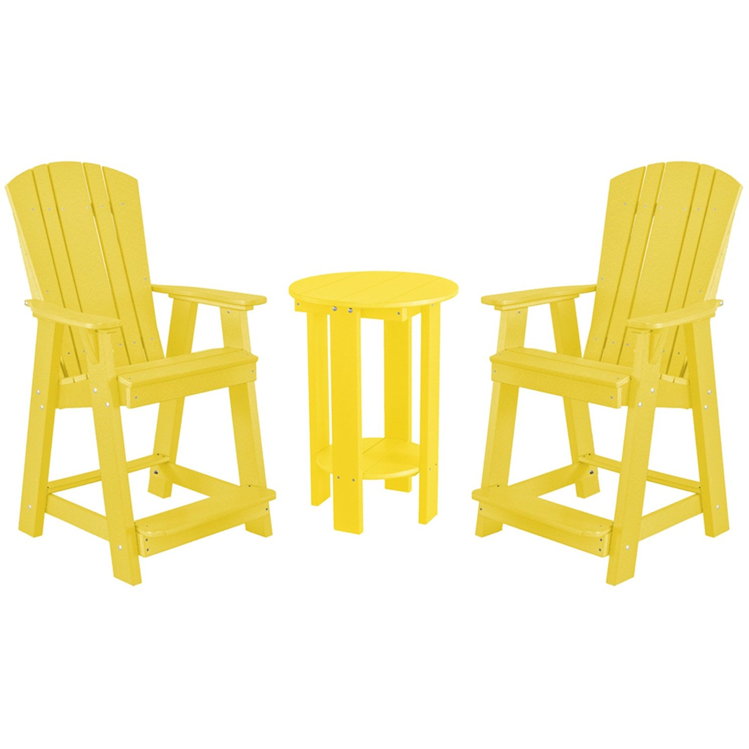 polywood furniture, patio furniture, bistro set, counter chairs, counter table set, poly resin furniture, polywood, duraweather poly, berlin gardens, sister bay furniture, recycled furniture, poly furniture, poly, outdoor furniture