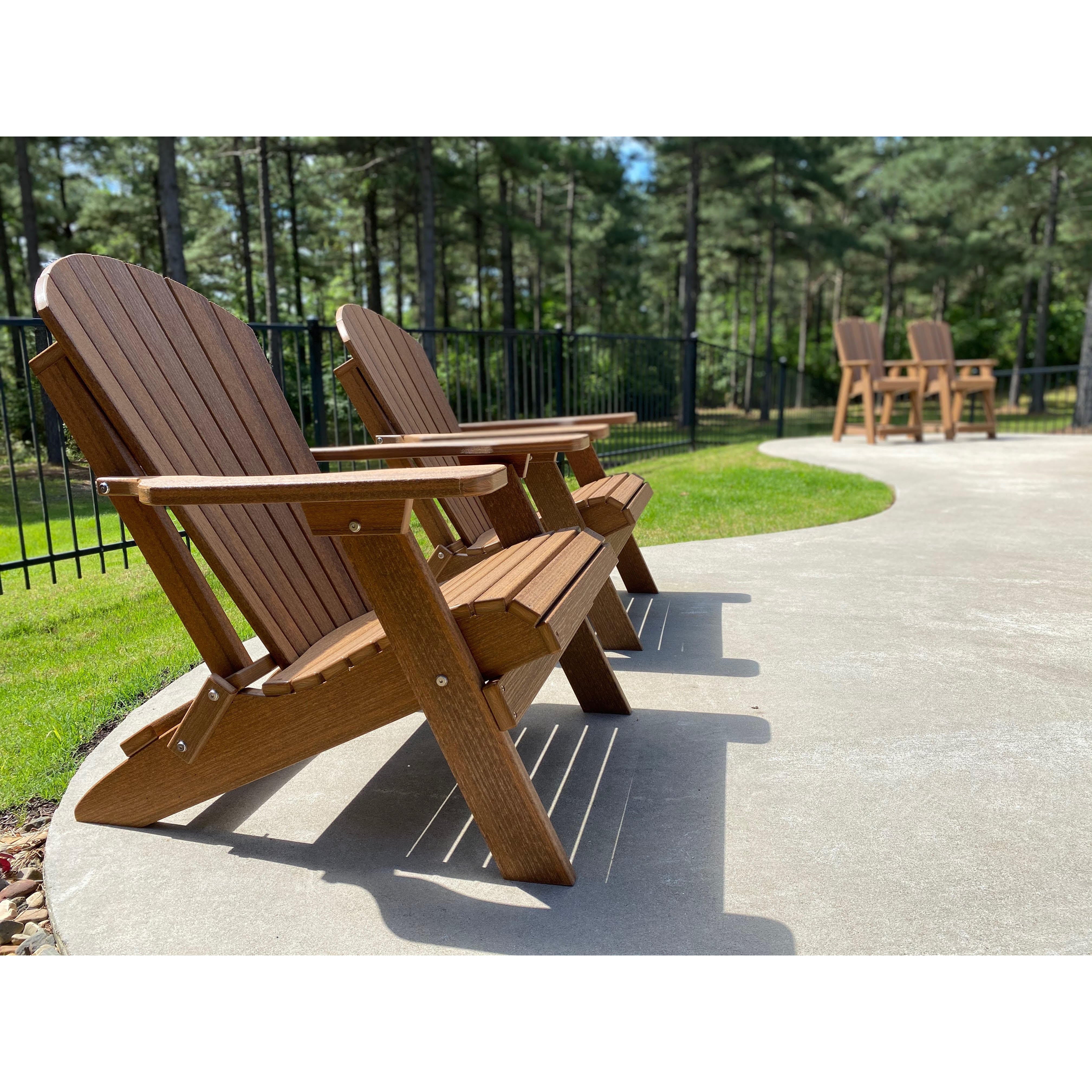 DURAWEATHER POLY® Folding Adirondack Chair King Size