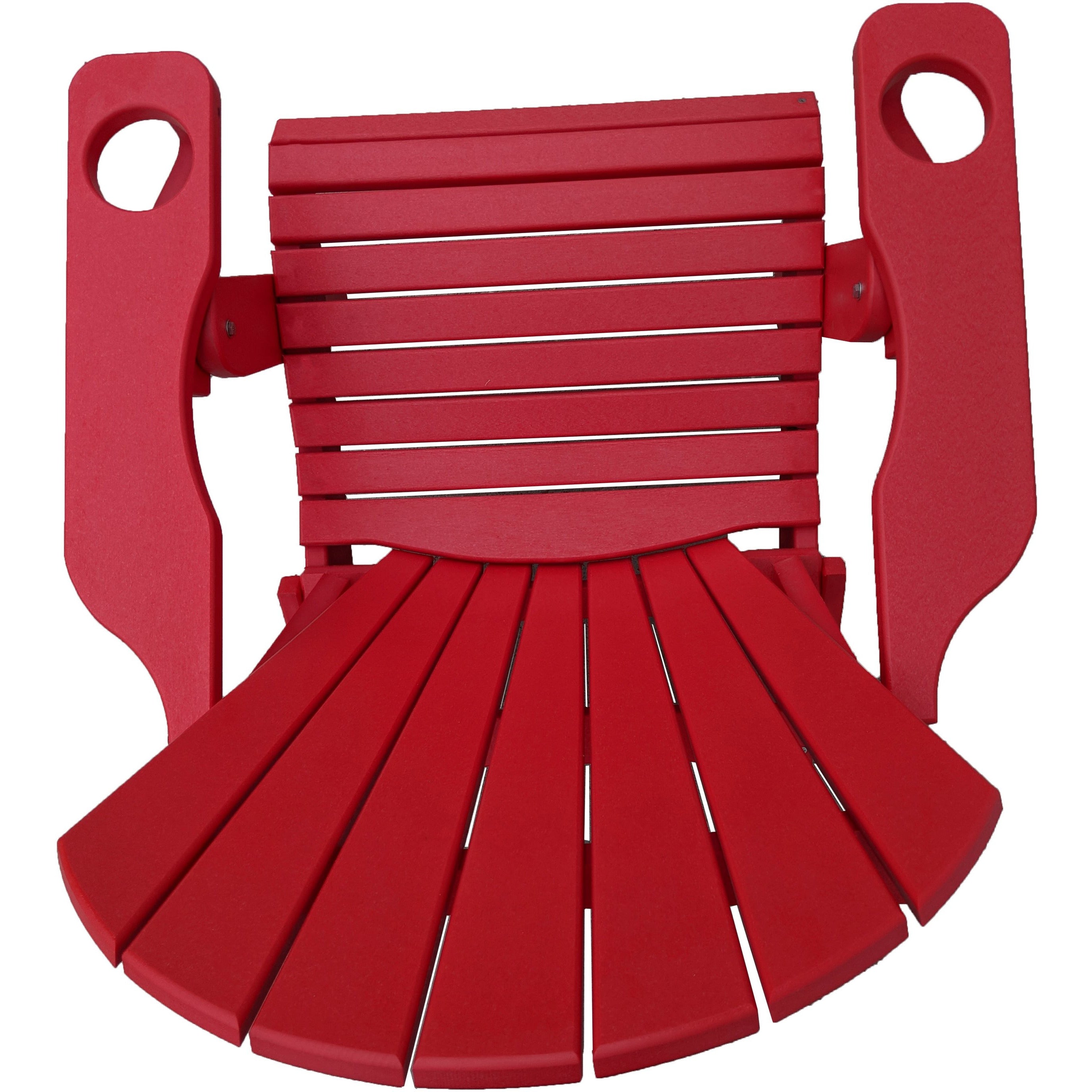 DURAWEATHER POLY® Folding Adirondack Chair With Built-in Cup Holders King-Size