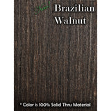 Brazilian Walnut frame sample uv protected