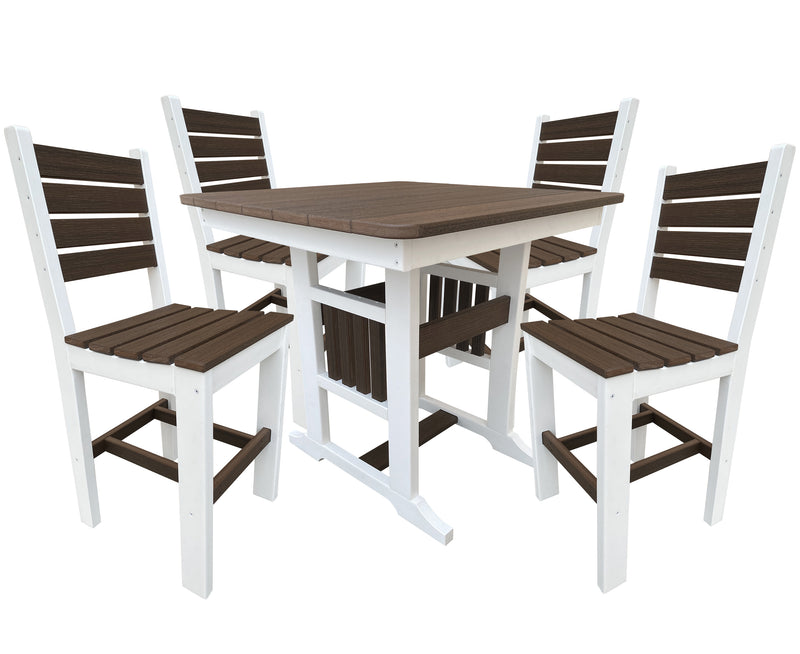 All Weather Poly Dining Set Outdoor Furniture