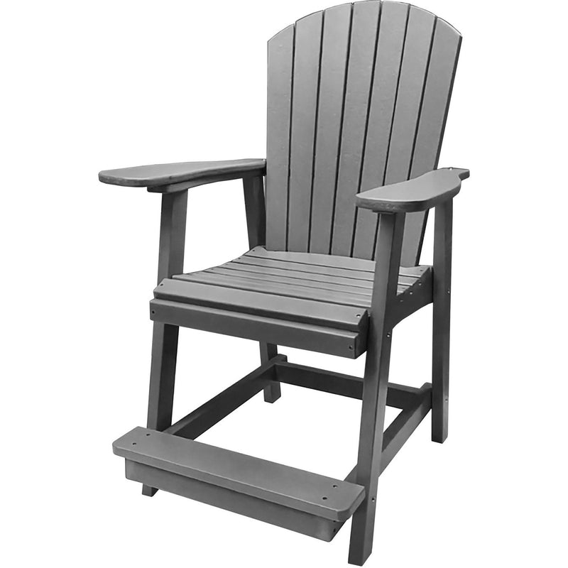 DuraWeather Poly&reg; Classic Adirondack Counter Chair