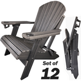 all-weather polywood folding adirondack chair