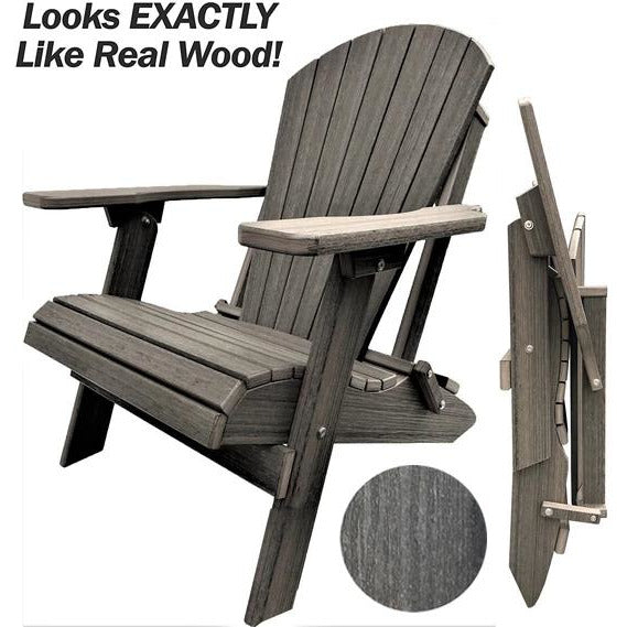 DURAWEATHER POLY® Folding Adirondack Chair King Size