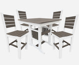 All Weather Poly Dining Set  Outdoor Furniture