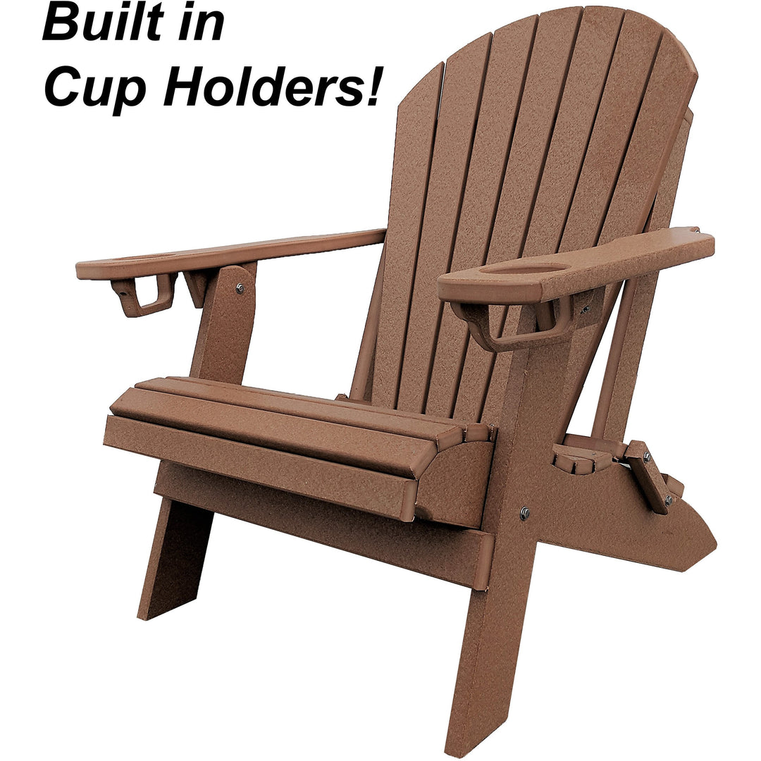 Adirondack Recycled Adirondack Chairs Folding Polywood DuraWeather