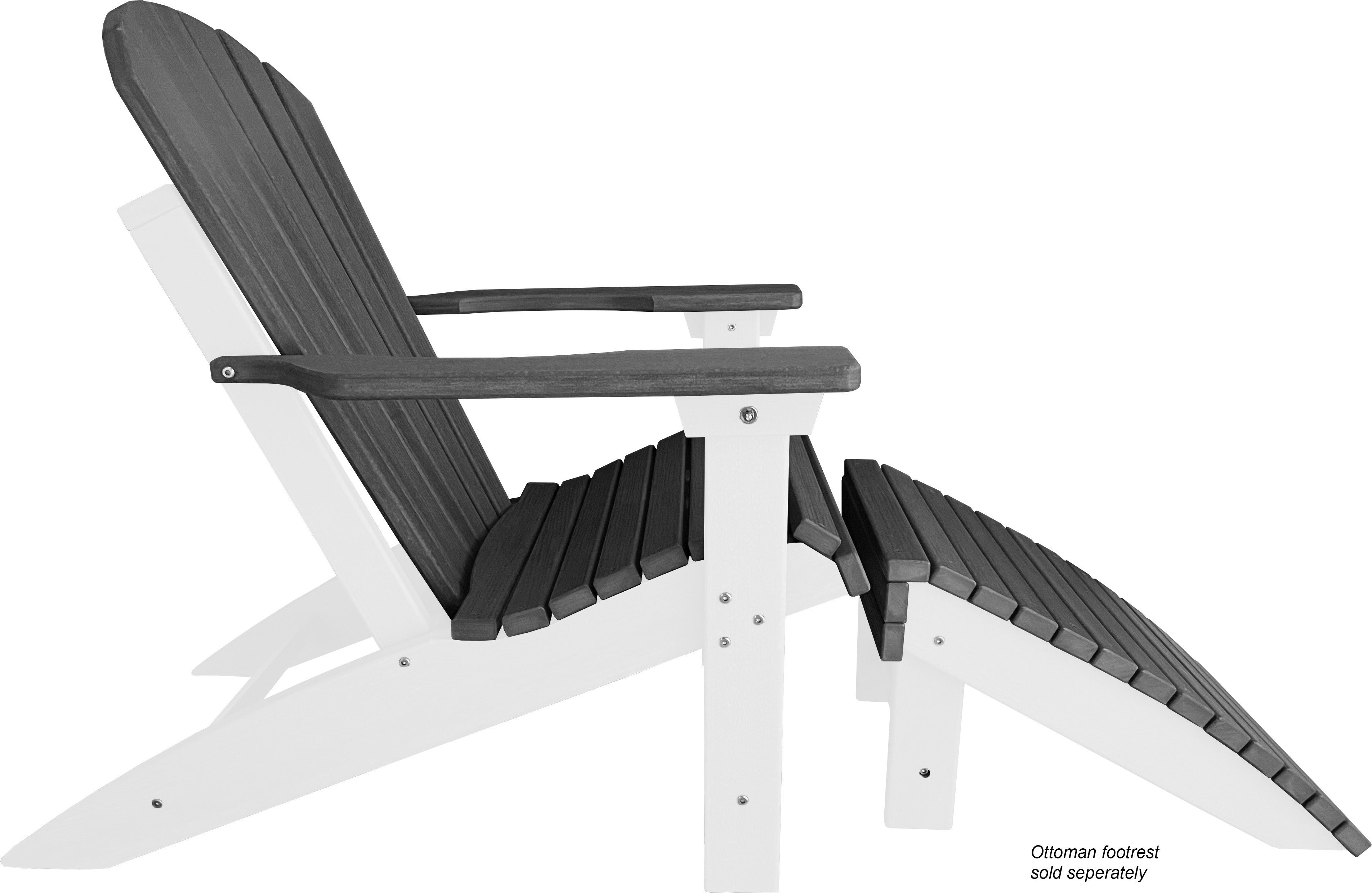 DURAWEATHER POLY® Stationary Adirondack Chair King Size