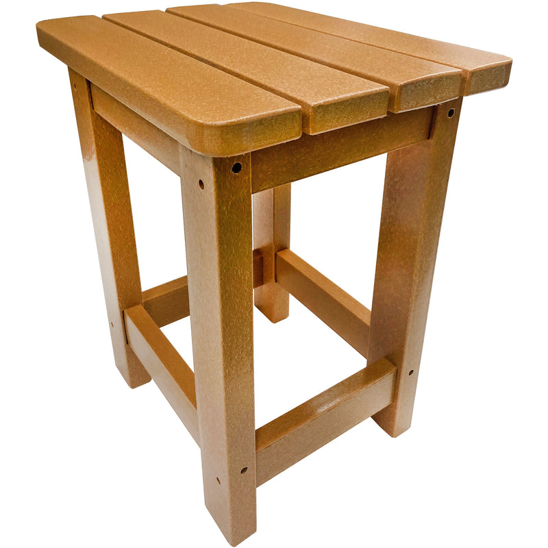 DuraWeather Poly&reg; Classic End Table (18" in x 14" in) - Quick Ship