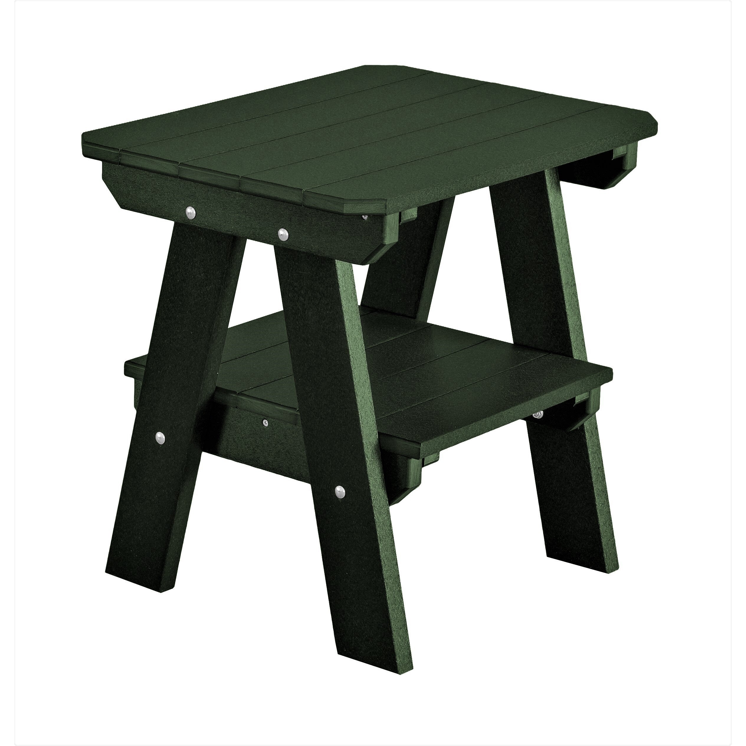 Two Tier Rectangular End Table