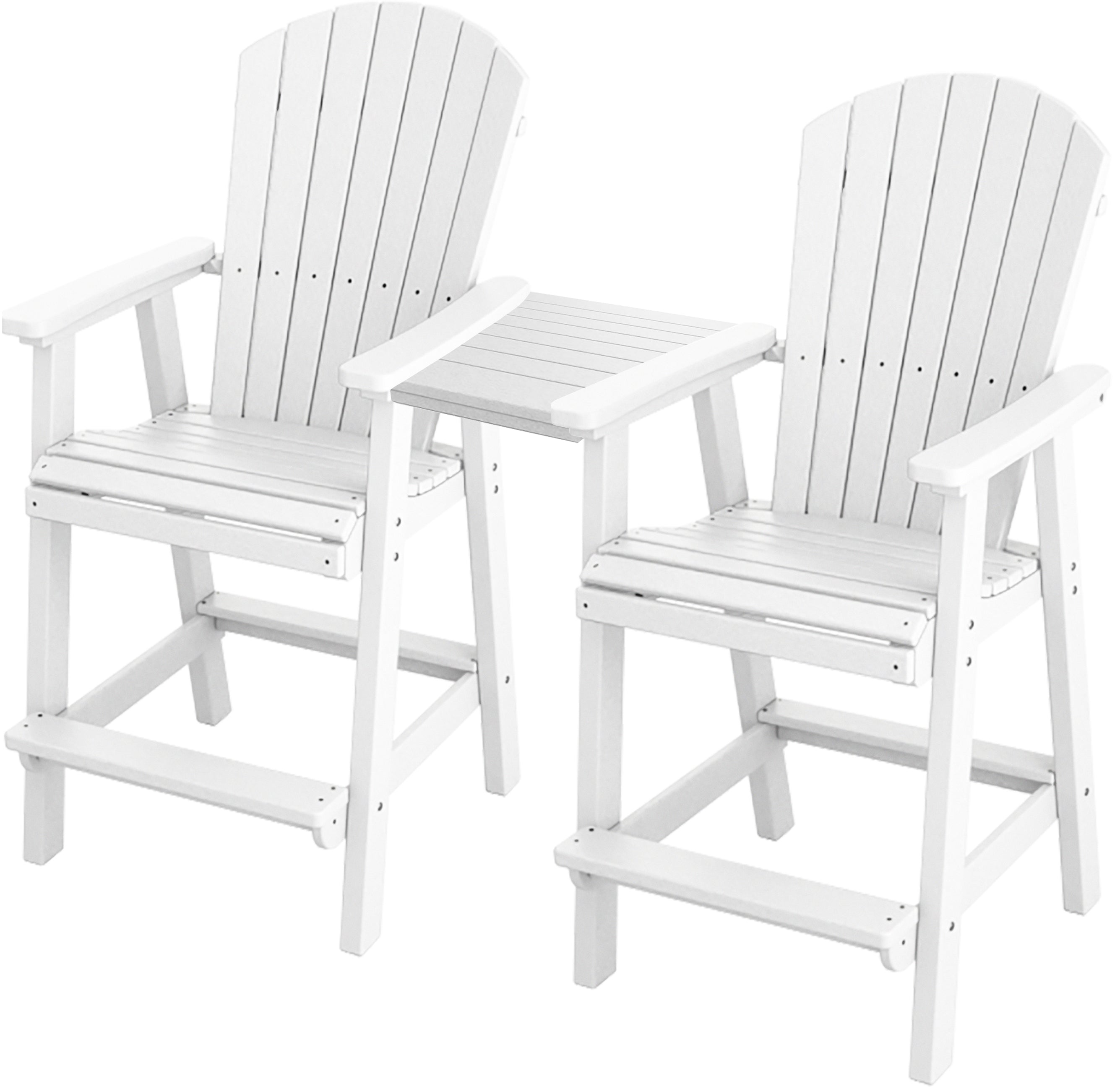 DURAWEATHER POLY® Traditional Adirondack Dining Tete-a-tete